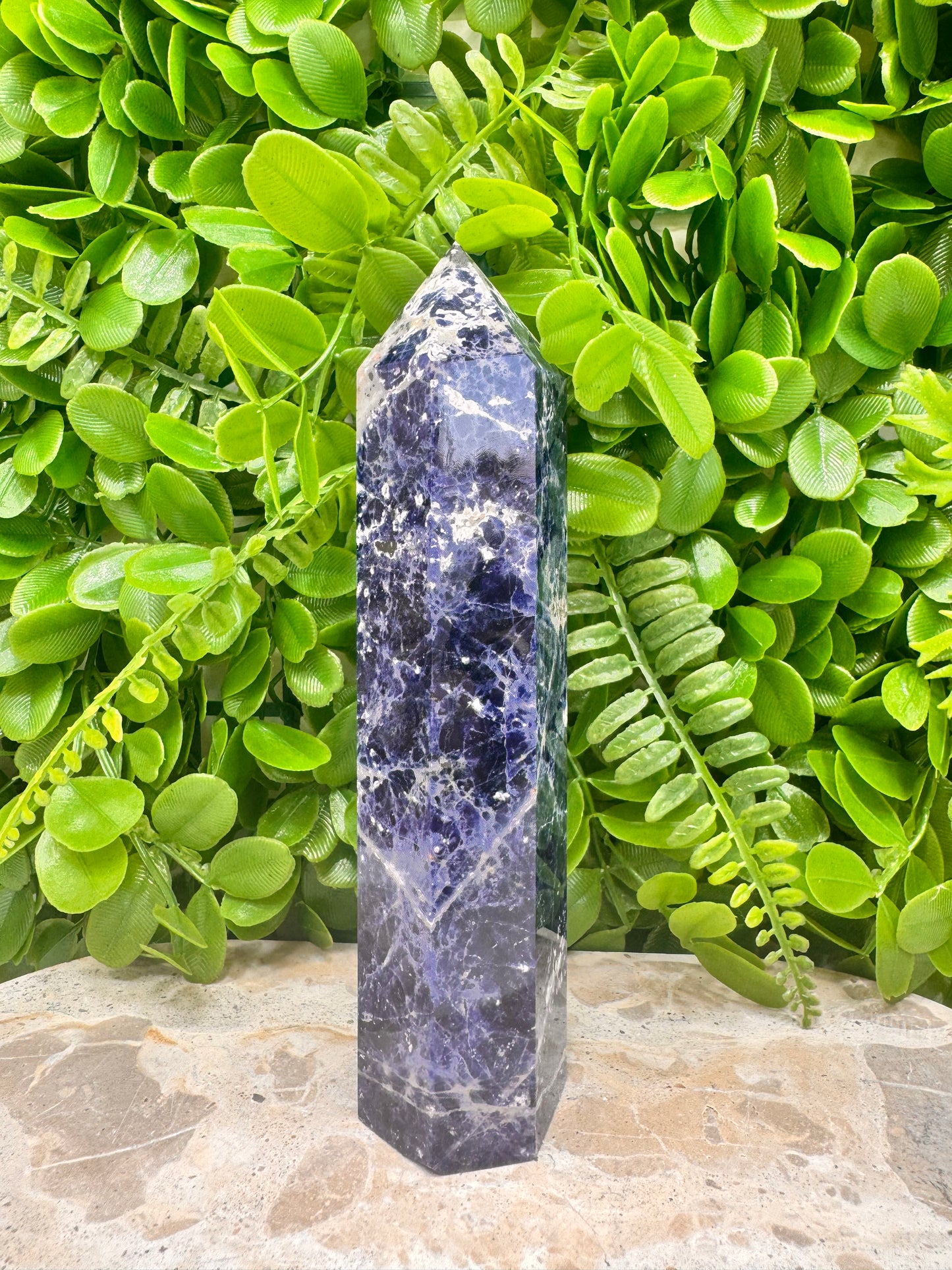 Sodalite Tower 412g