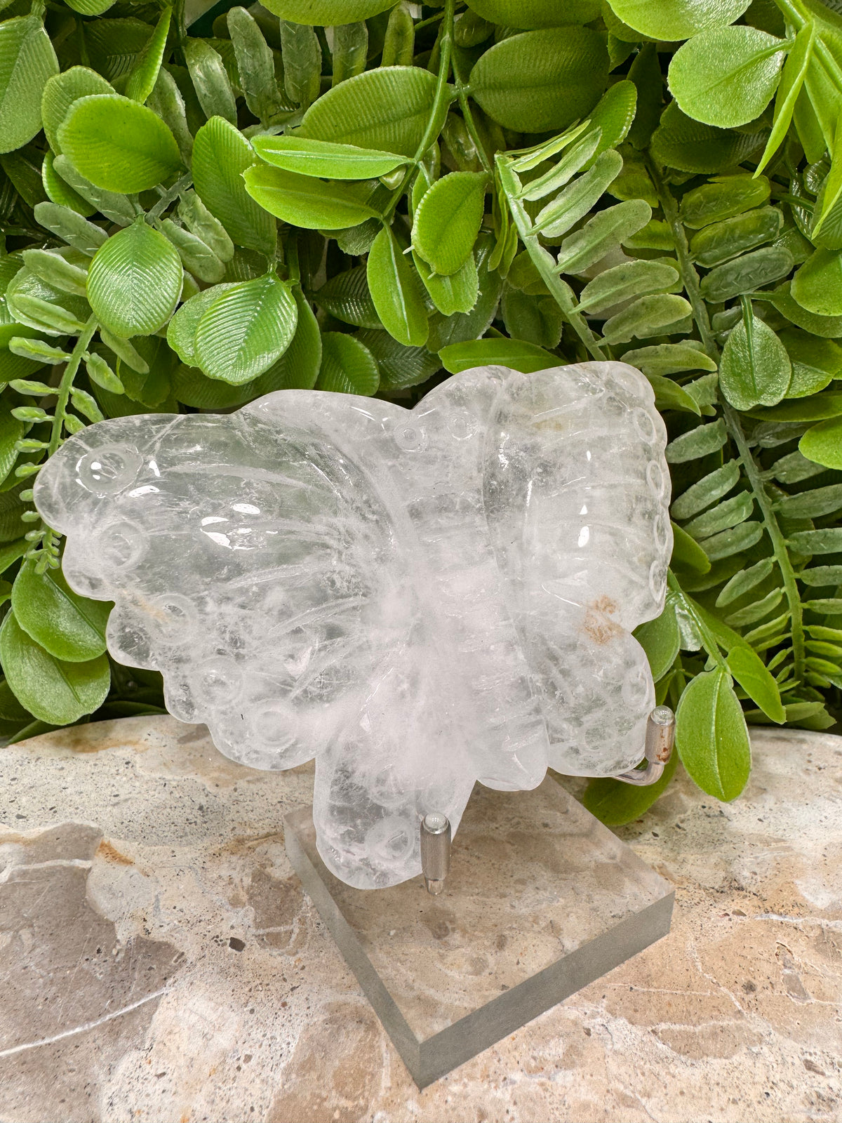 Clear Quartz Butterfly | Clarity • Amplification • Healing