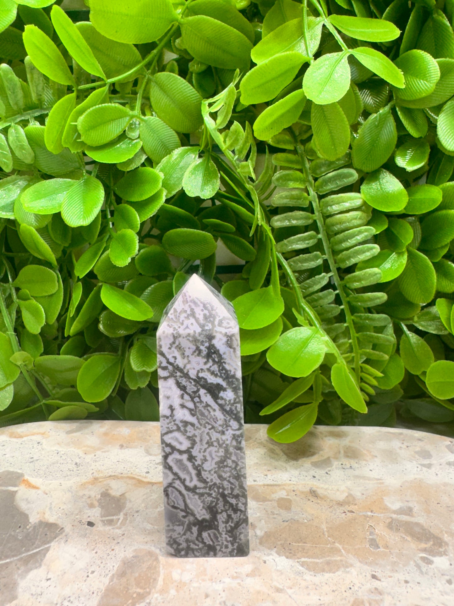 Moss Agate Point 102g