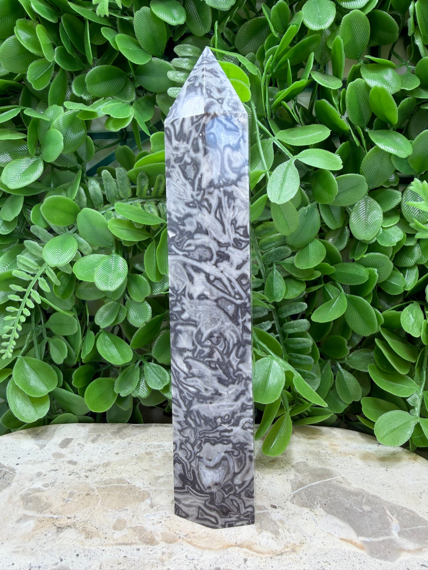 Black Crazy Lace Tower  514g