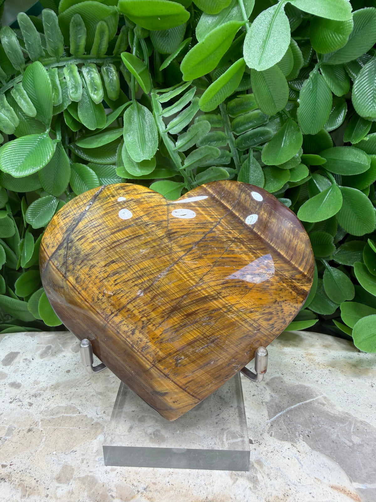 Tiger Eye Heart 250g