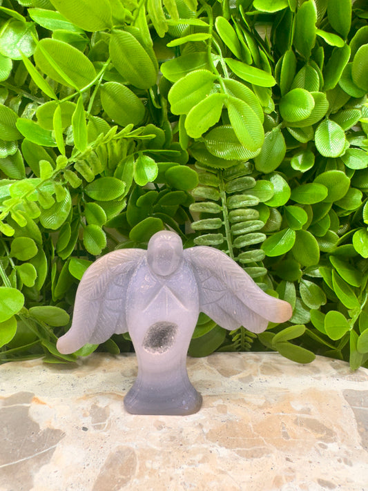 Druzy Agate Angel 118g