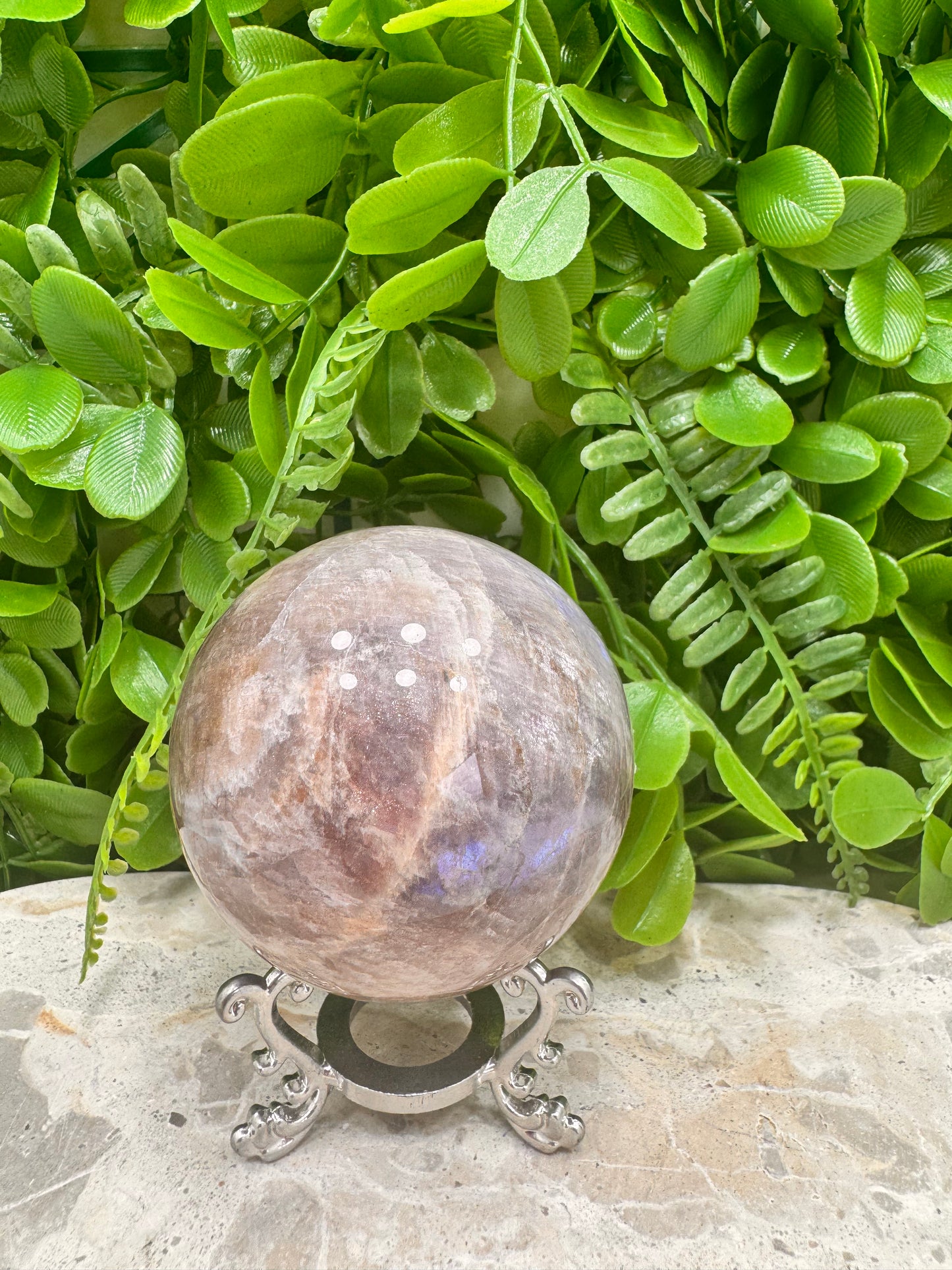 Moonstone Sphere 400g