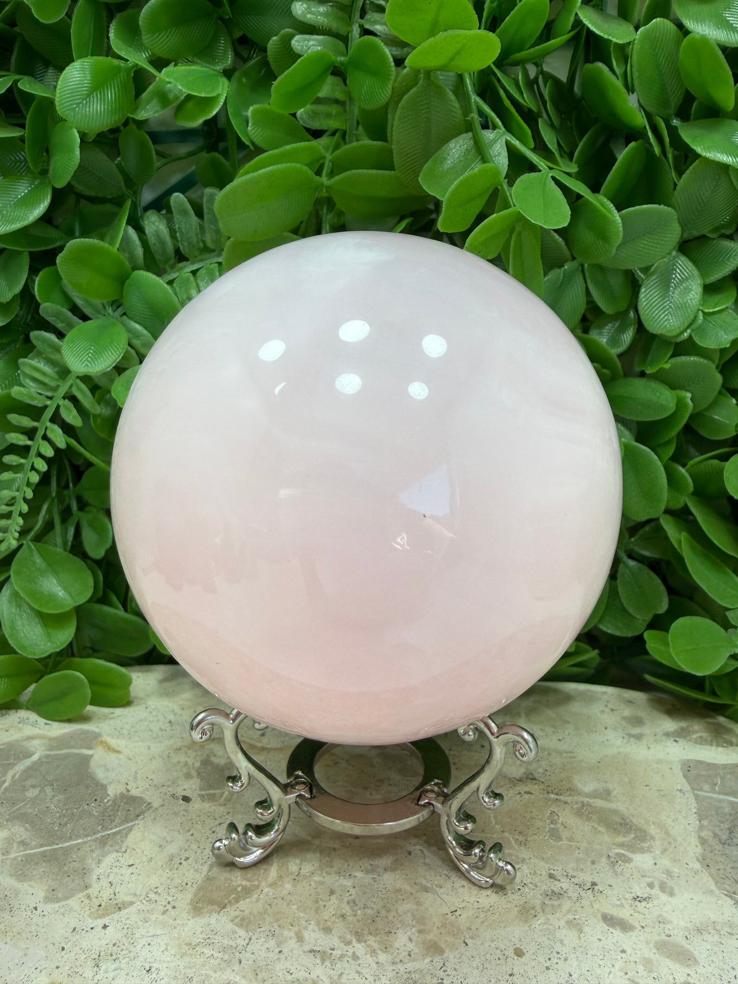 Pink Mangano UV Sphere 1596g