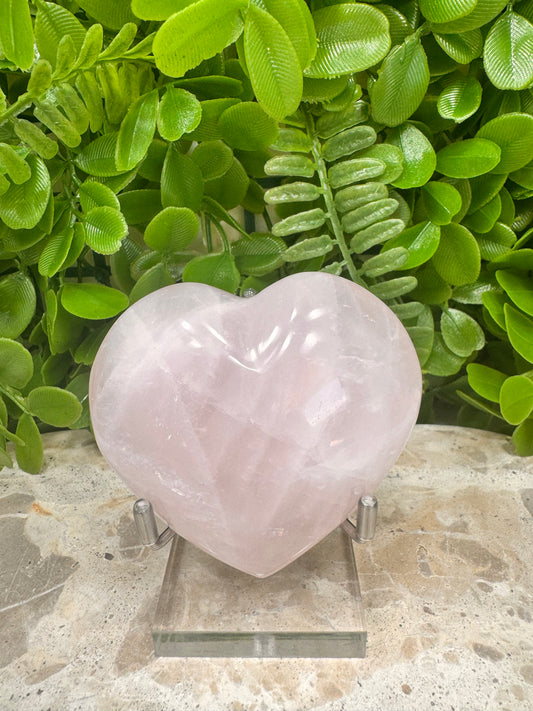 Rose Quartz Heart 230g