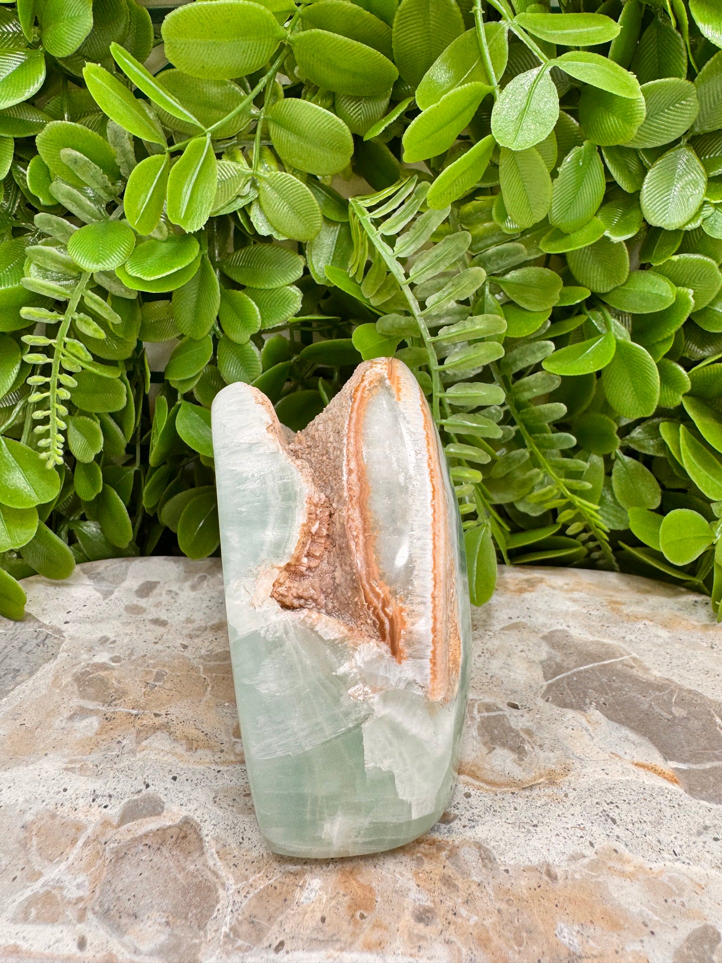 Aqua Caribbean Calcite Freeform 794g