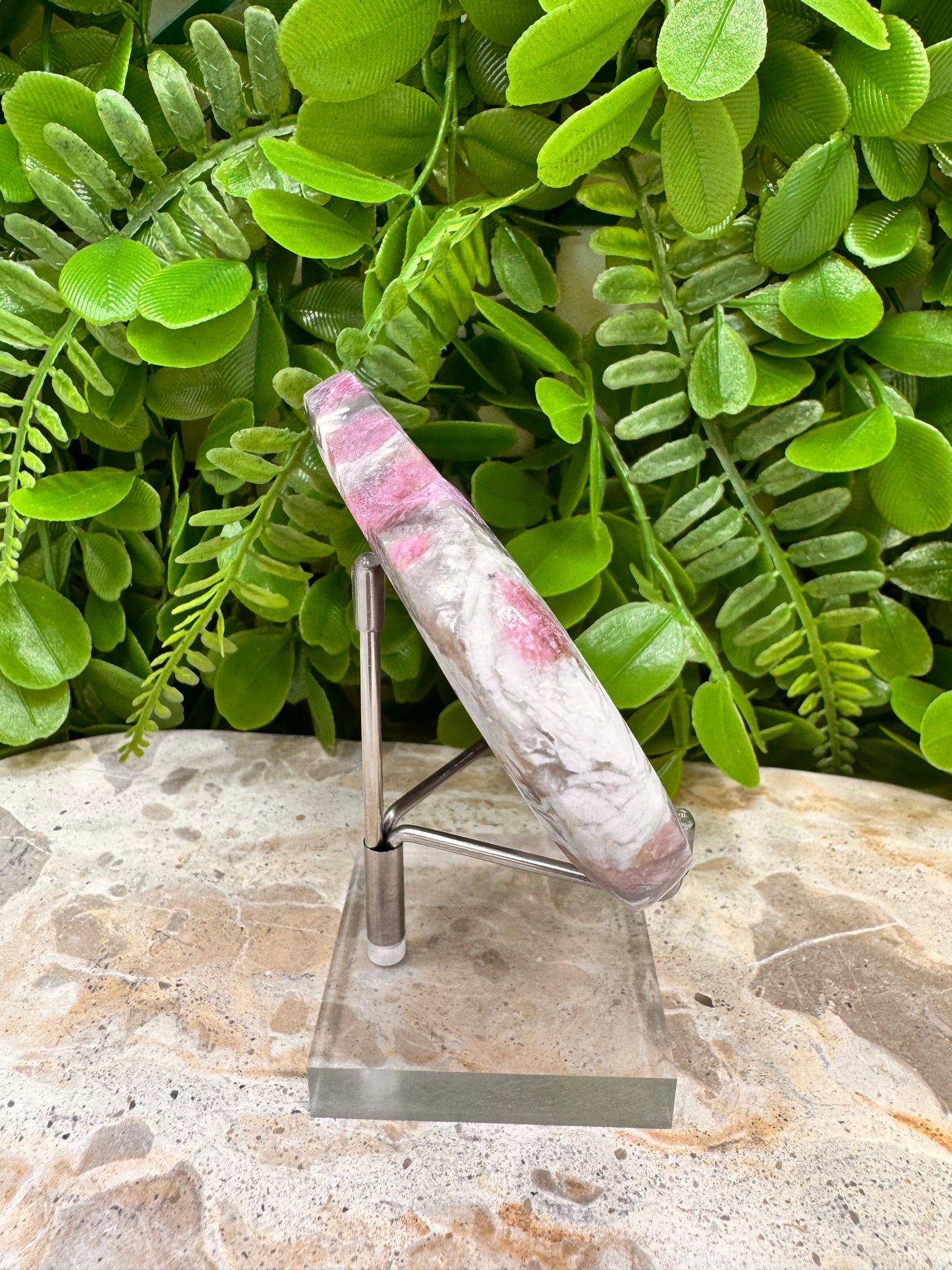 Pink Tourmaline Heart 188g