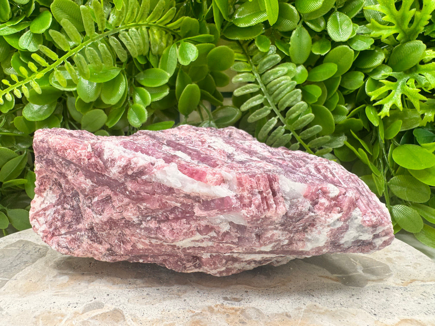 Rubellite Raw from Madagascar 2176g