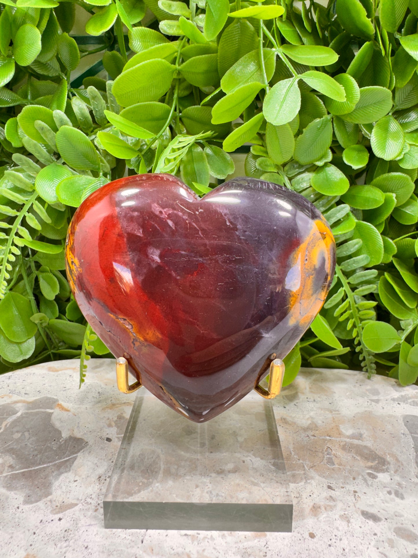 Mookite Jasper Heart 316g
