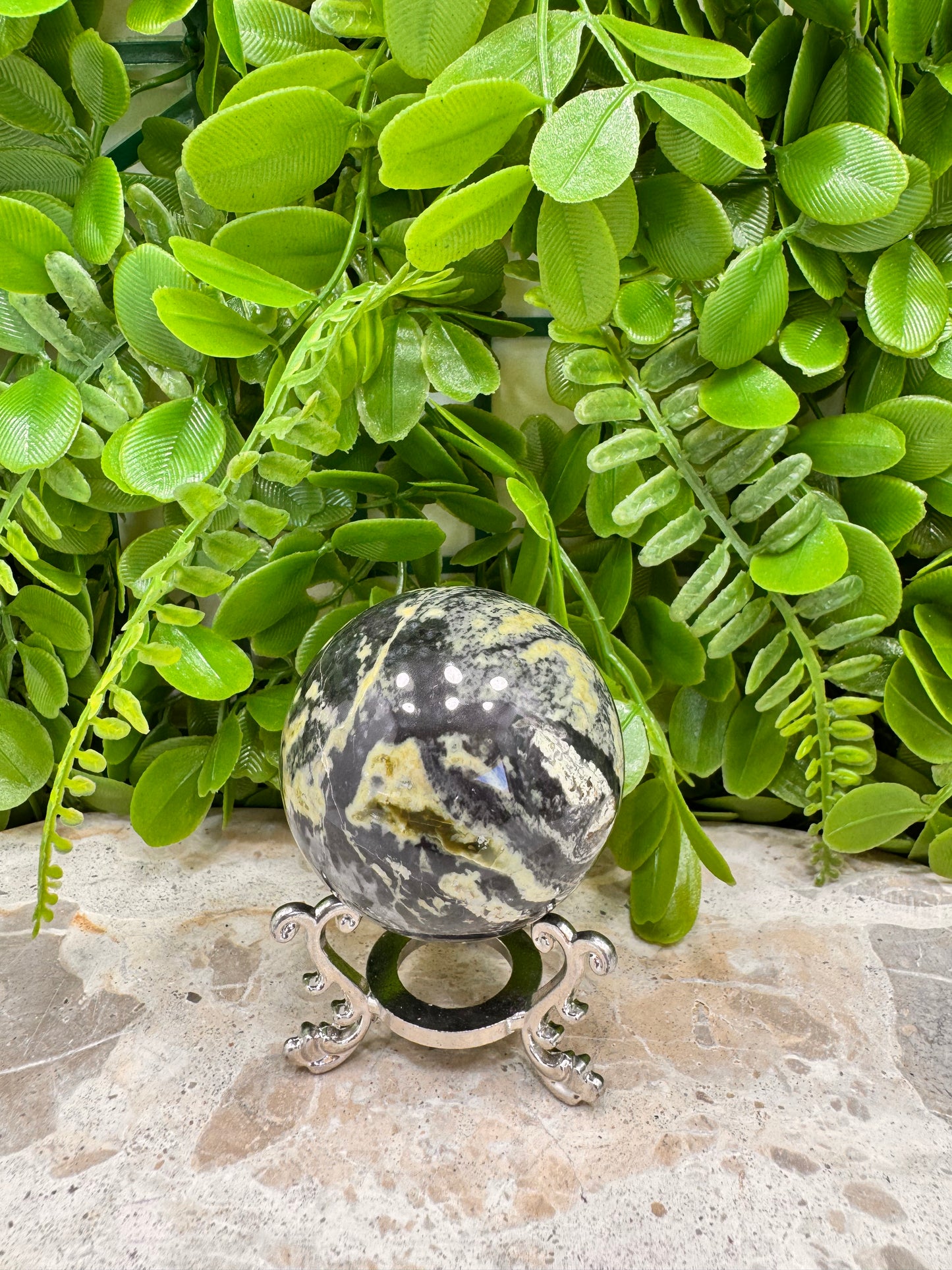 Leafy Green Serpentine 232g