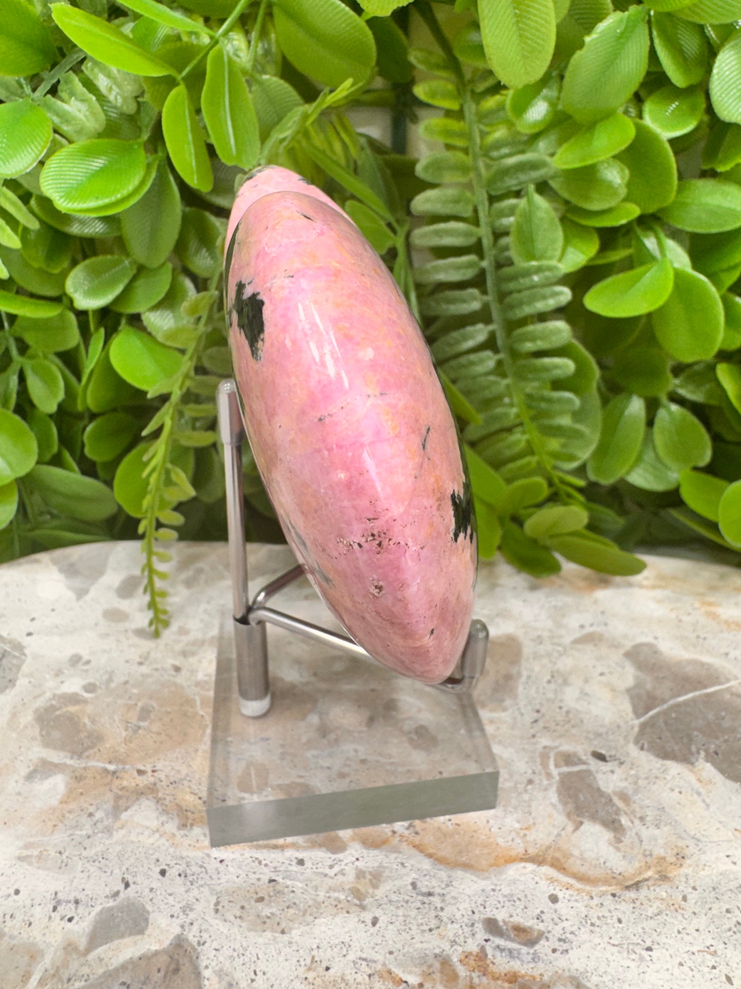 Rhodonite Heart 486g