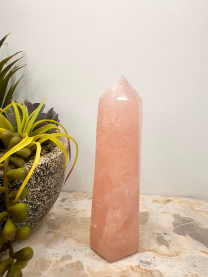 Rose Quartz Tower 354g