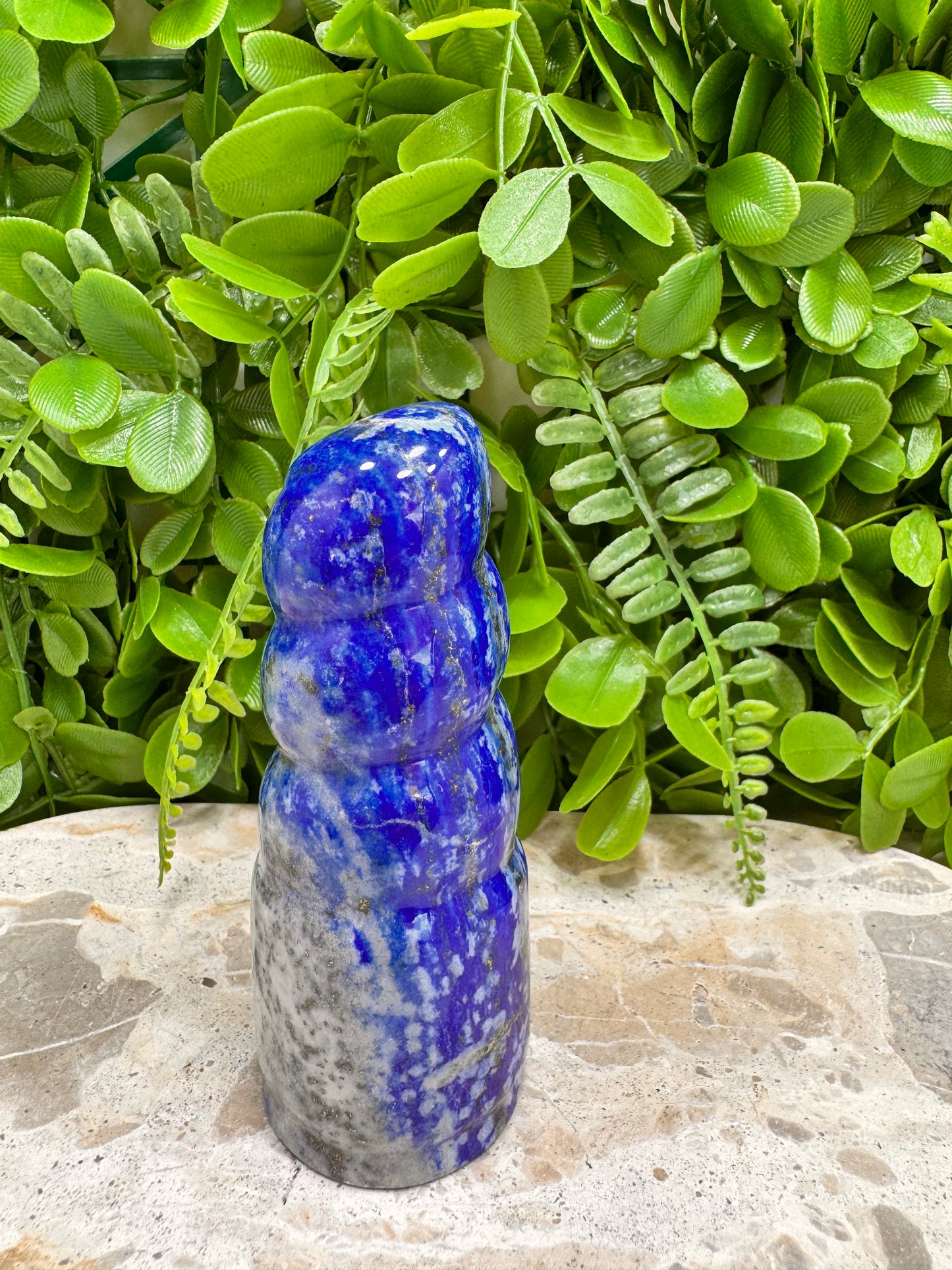 Lapis Lazuli Unicorn Horn 356g