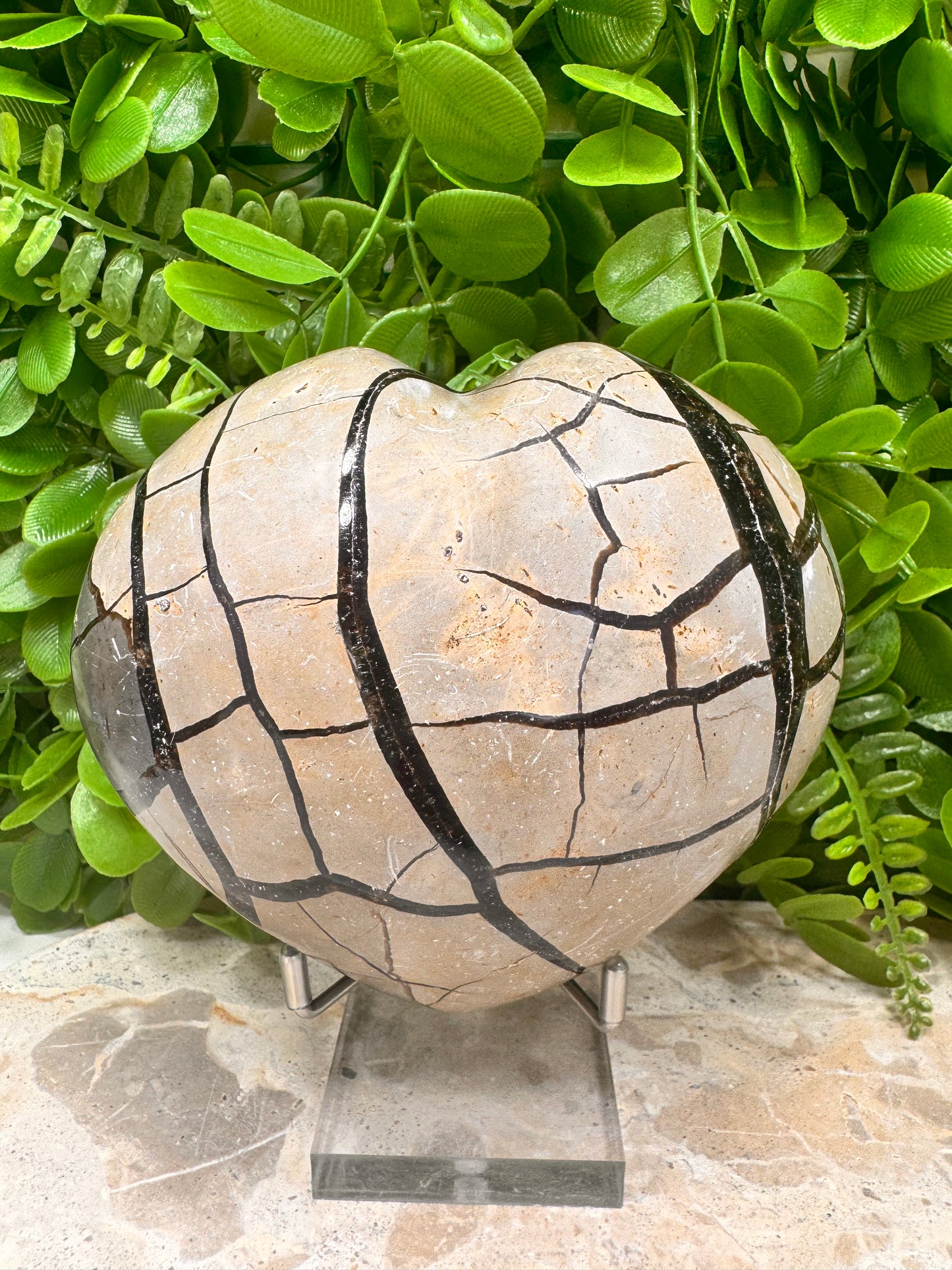 Septarian Dragon Stone Heart 920g