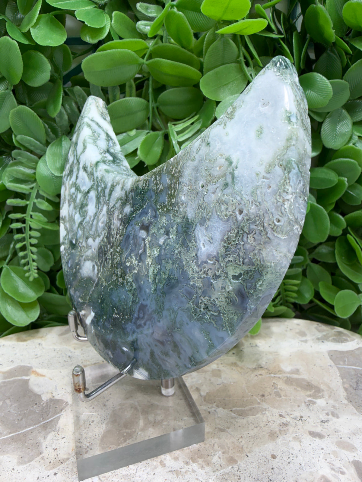 Moss Agate Moon | Growth • Abundance • Grounding