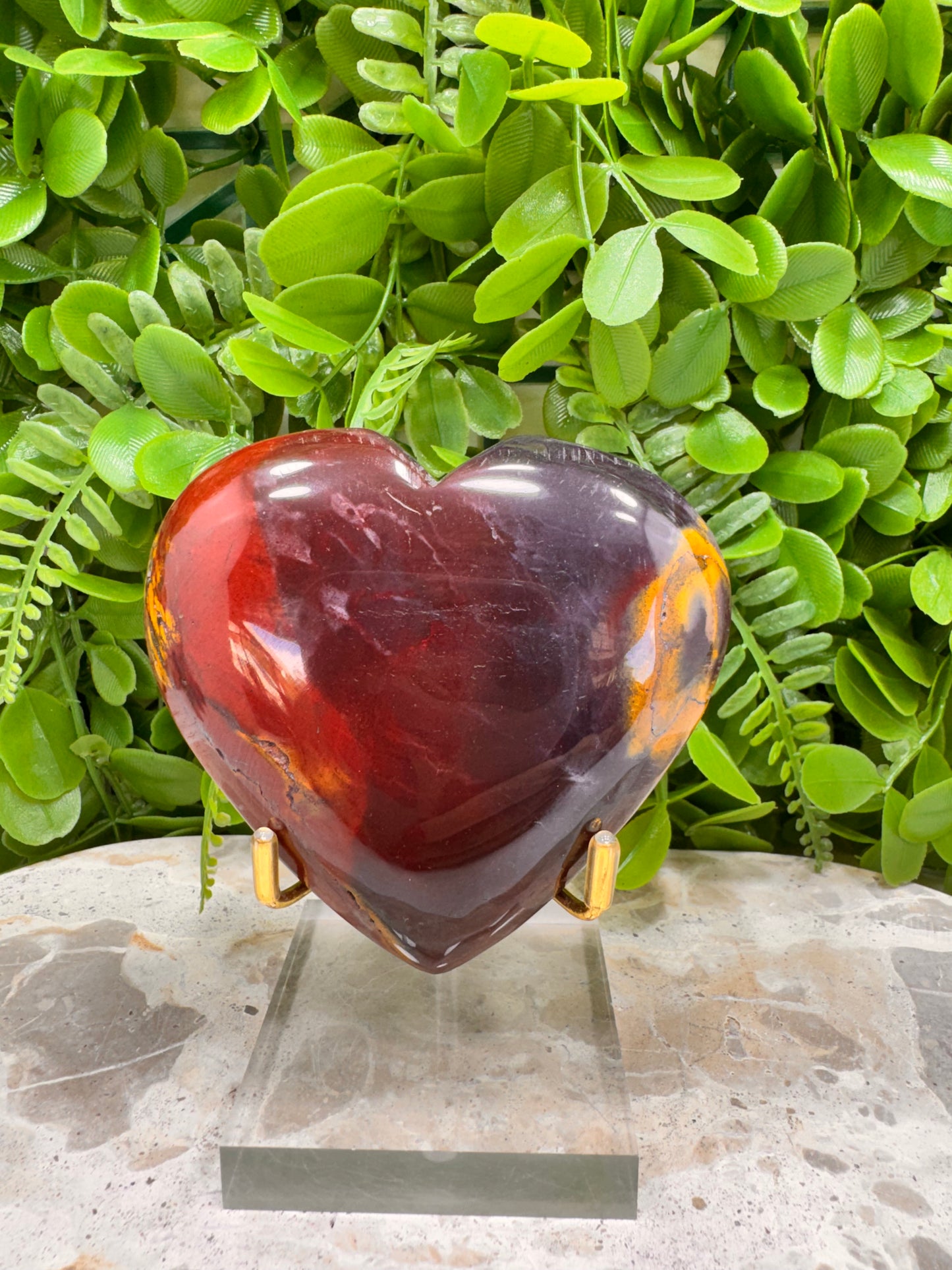 Mookite Jasper Heart 316g