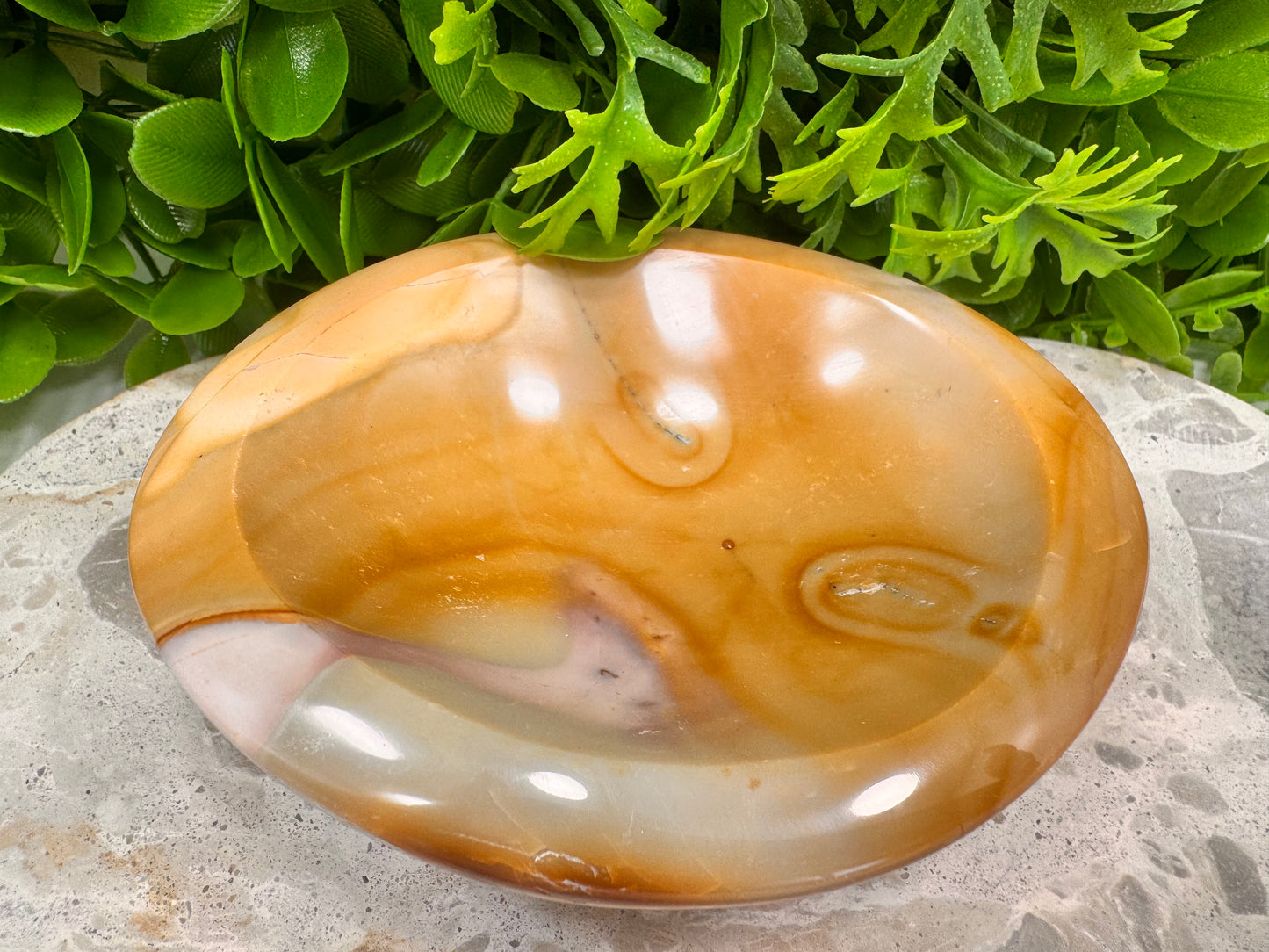 Polychrome Jasper Bowl 624g