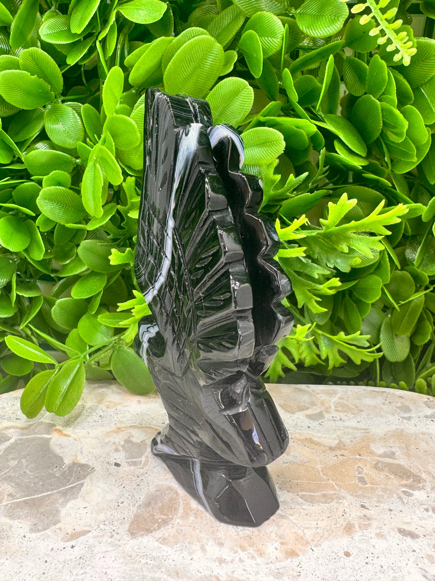 Black Banded Sardonyx Eagle 298g