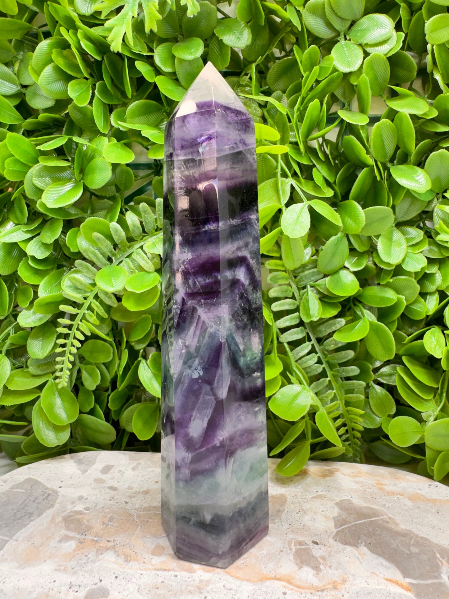 Fluorite Tower 726g