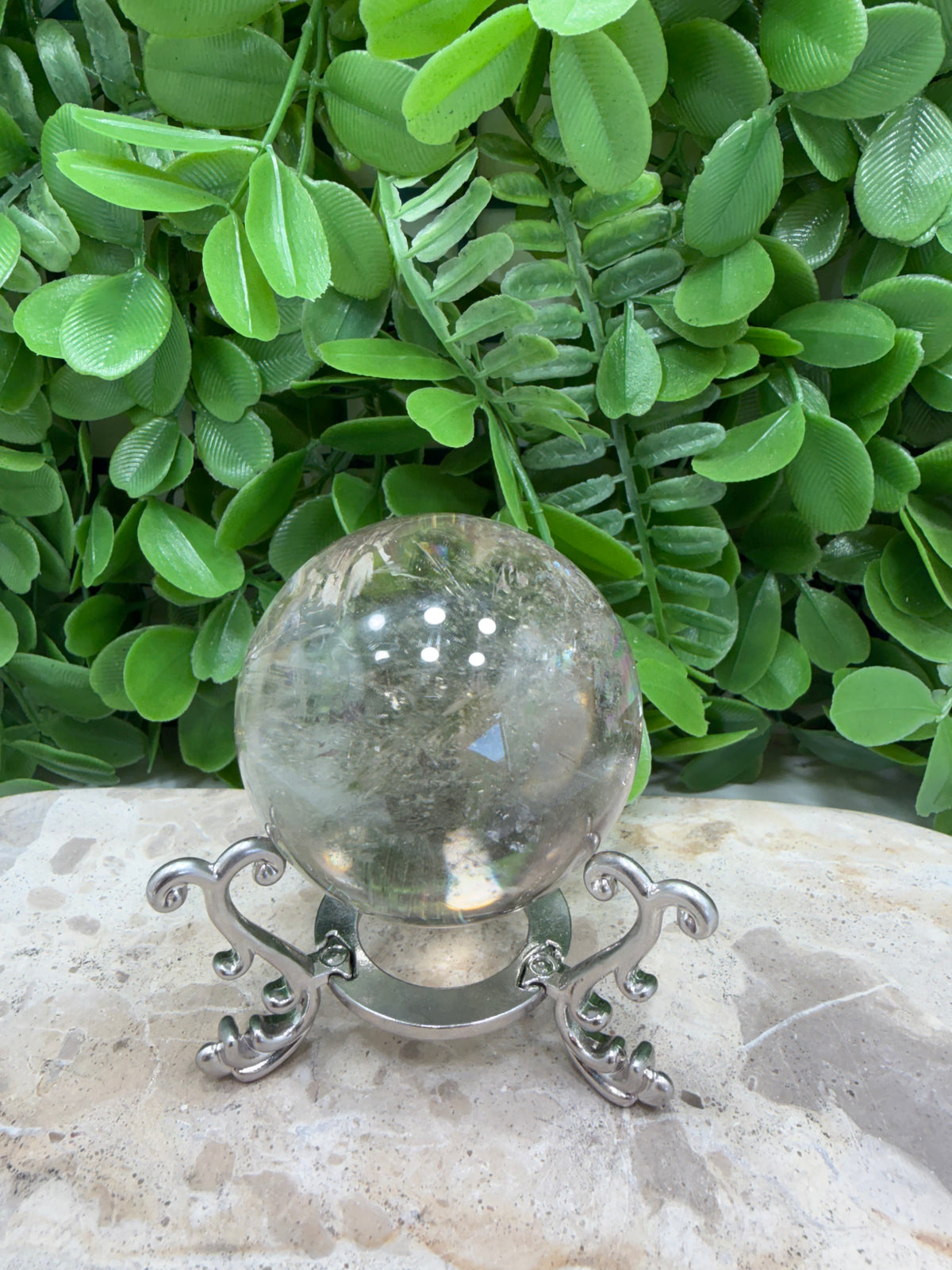 Smokey Quartz Sphere 226g | Grounding • Protection • Calm