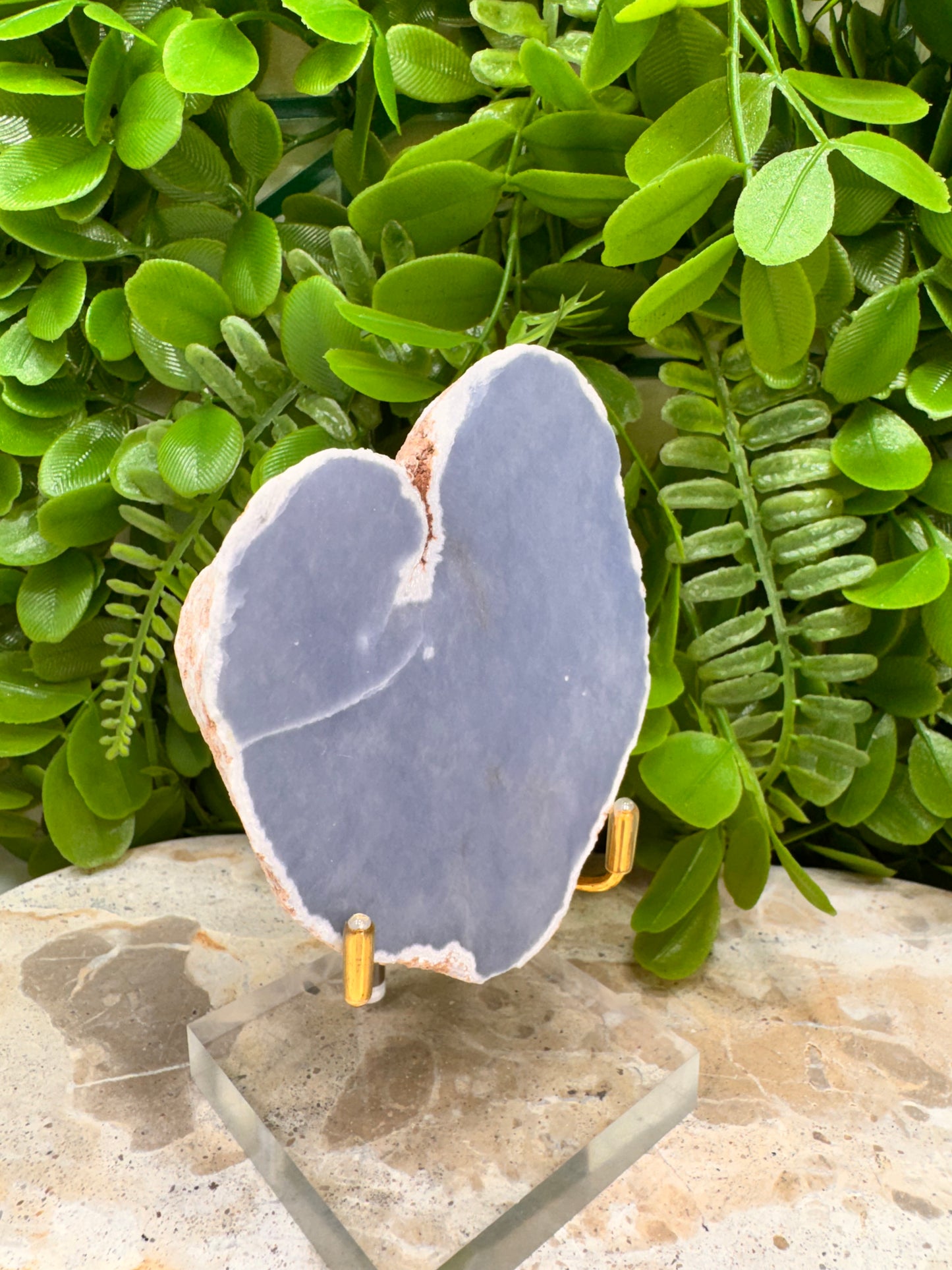 Angelite Raw Heart 292g