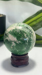 Green Apple Jadeite Sphere 534g