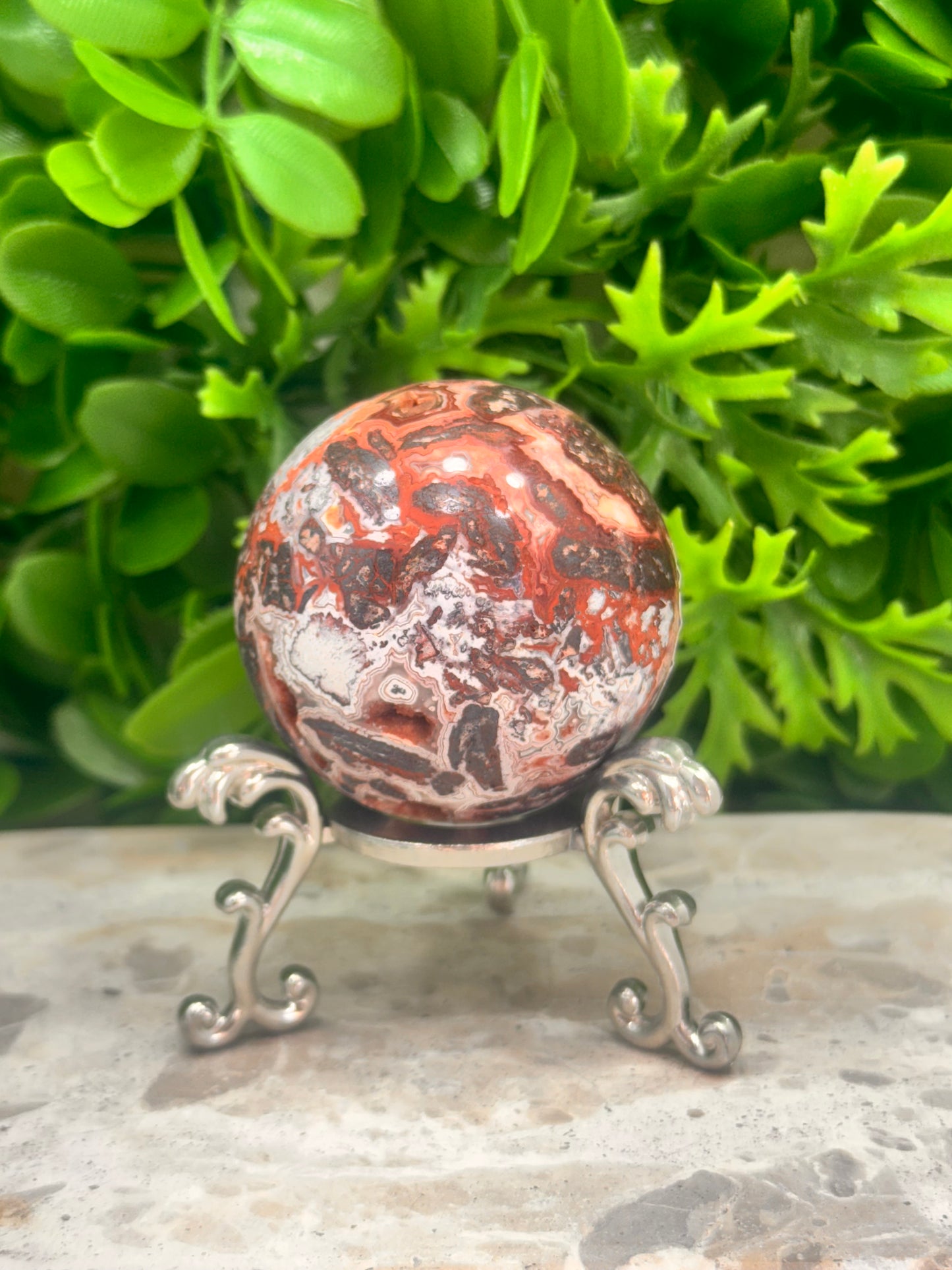 Mexican Agate Sphere 240g