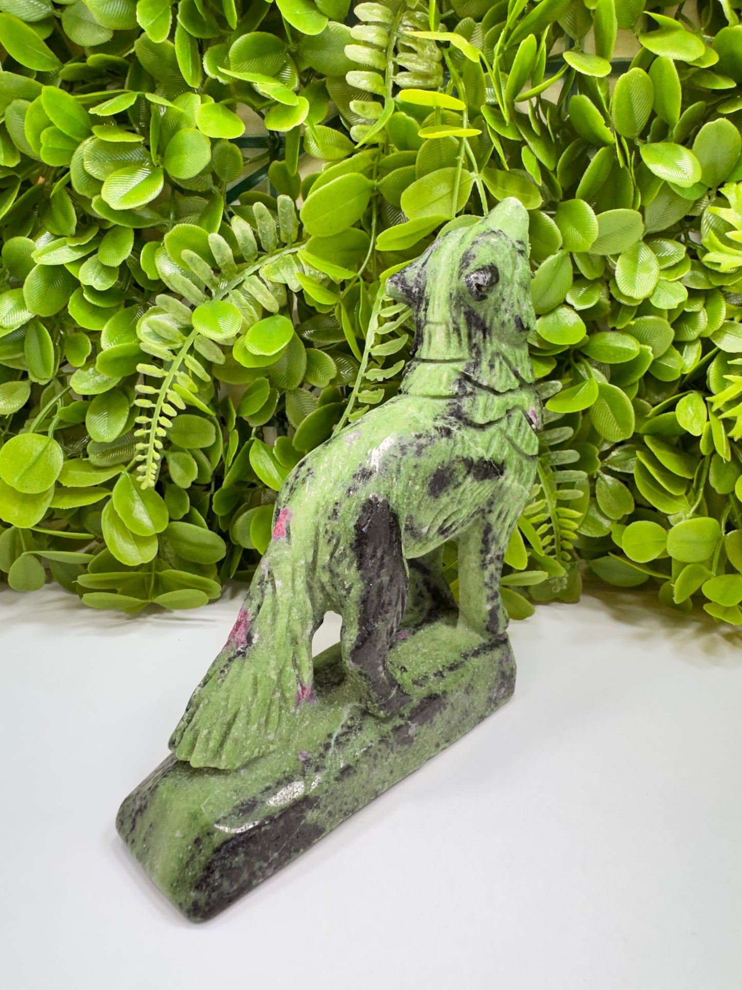 Ruby Zoisite Wolf 1244g