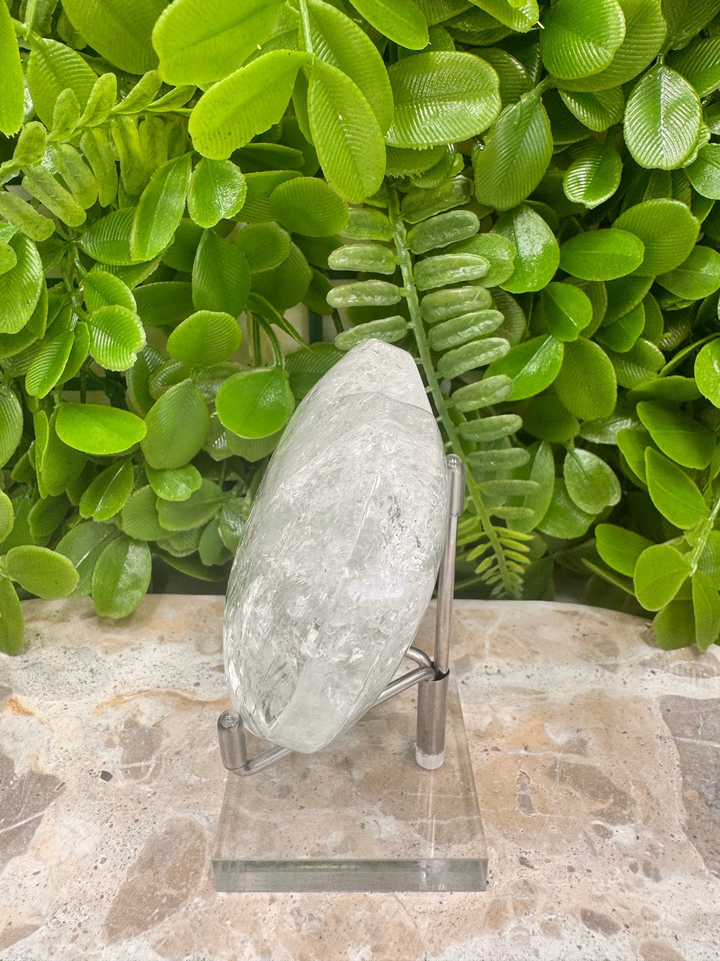 Clear Quartz Heart 250g