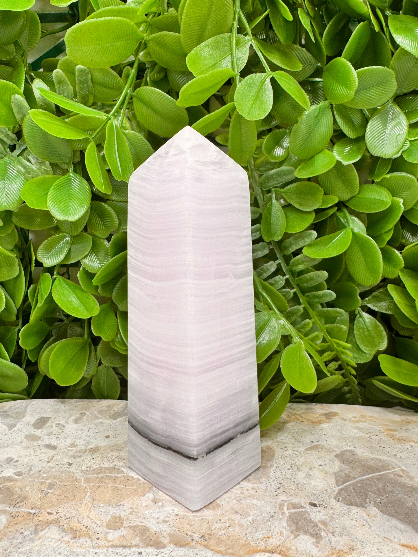 Smokey Pink Mangano Tower 316g