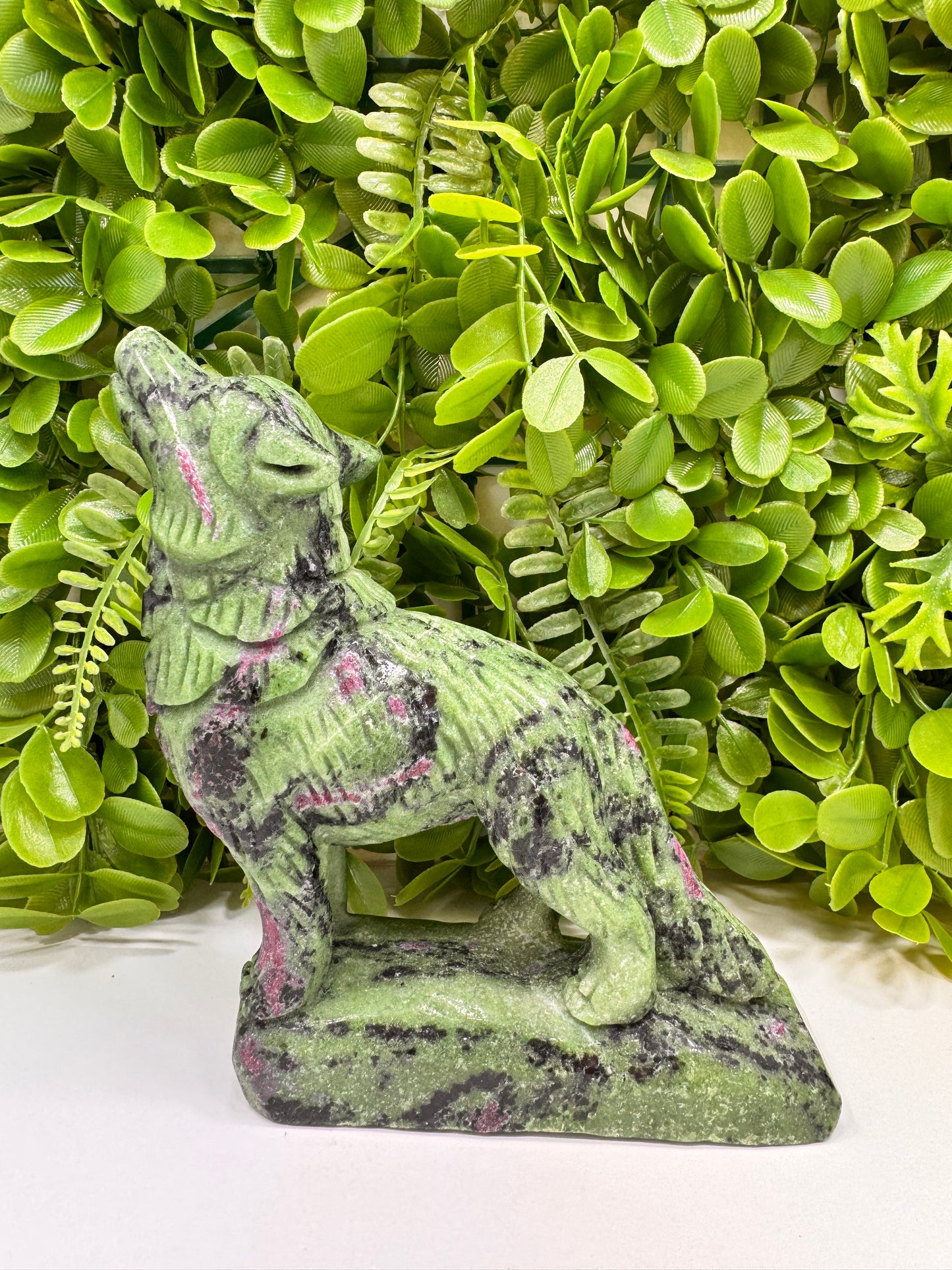 Ruby Zoisite Wolf 1244g