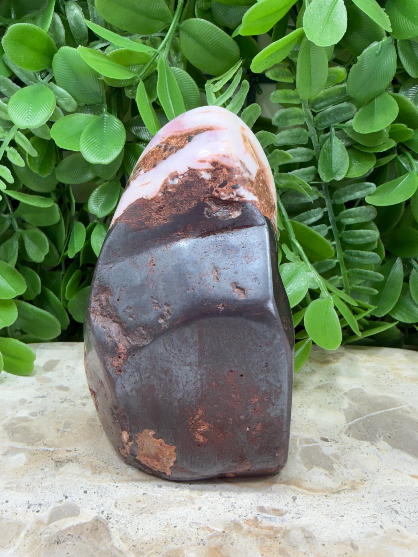 Pink Aragonite Freeform 624g