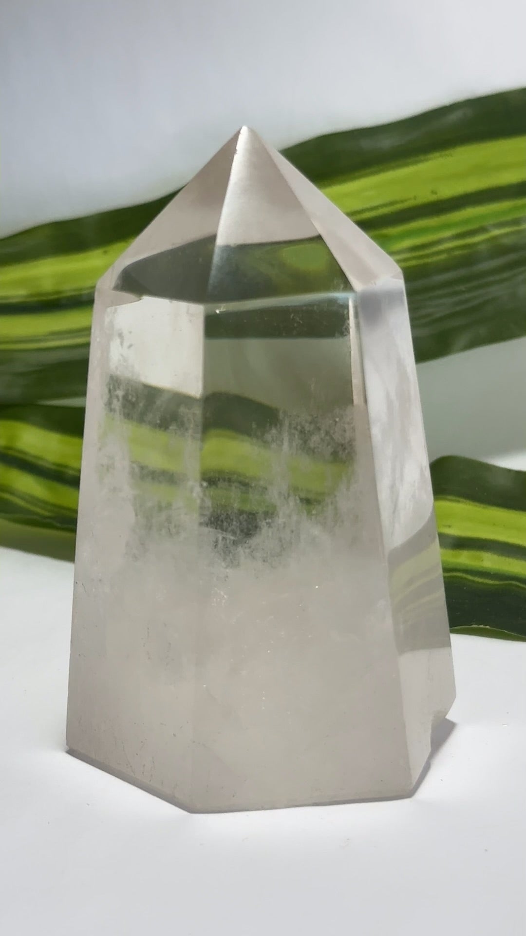 Clear Quartz Tower 412g