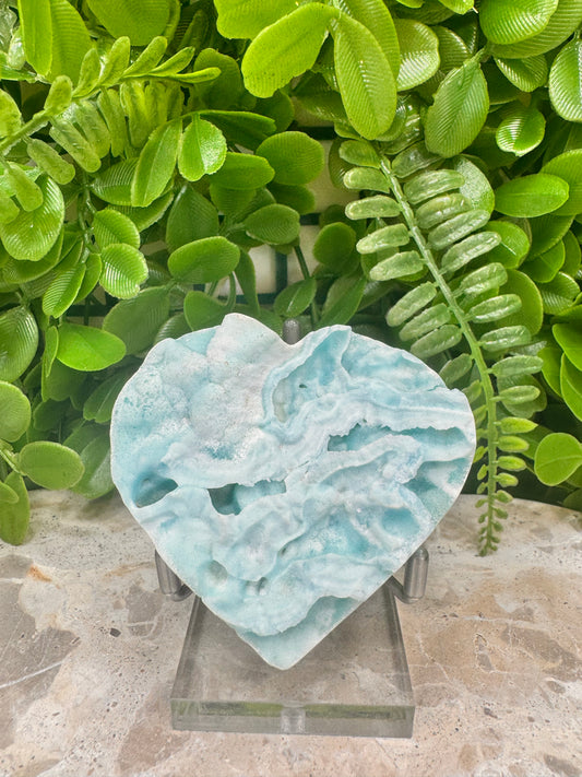 Hemimorphite Heart 172g