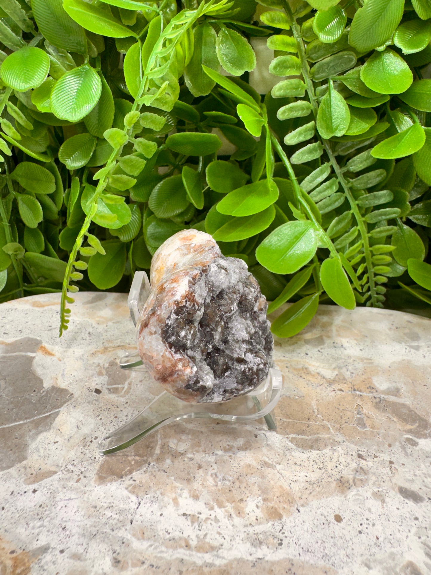 Stalactite Calcite Heart 114g