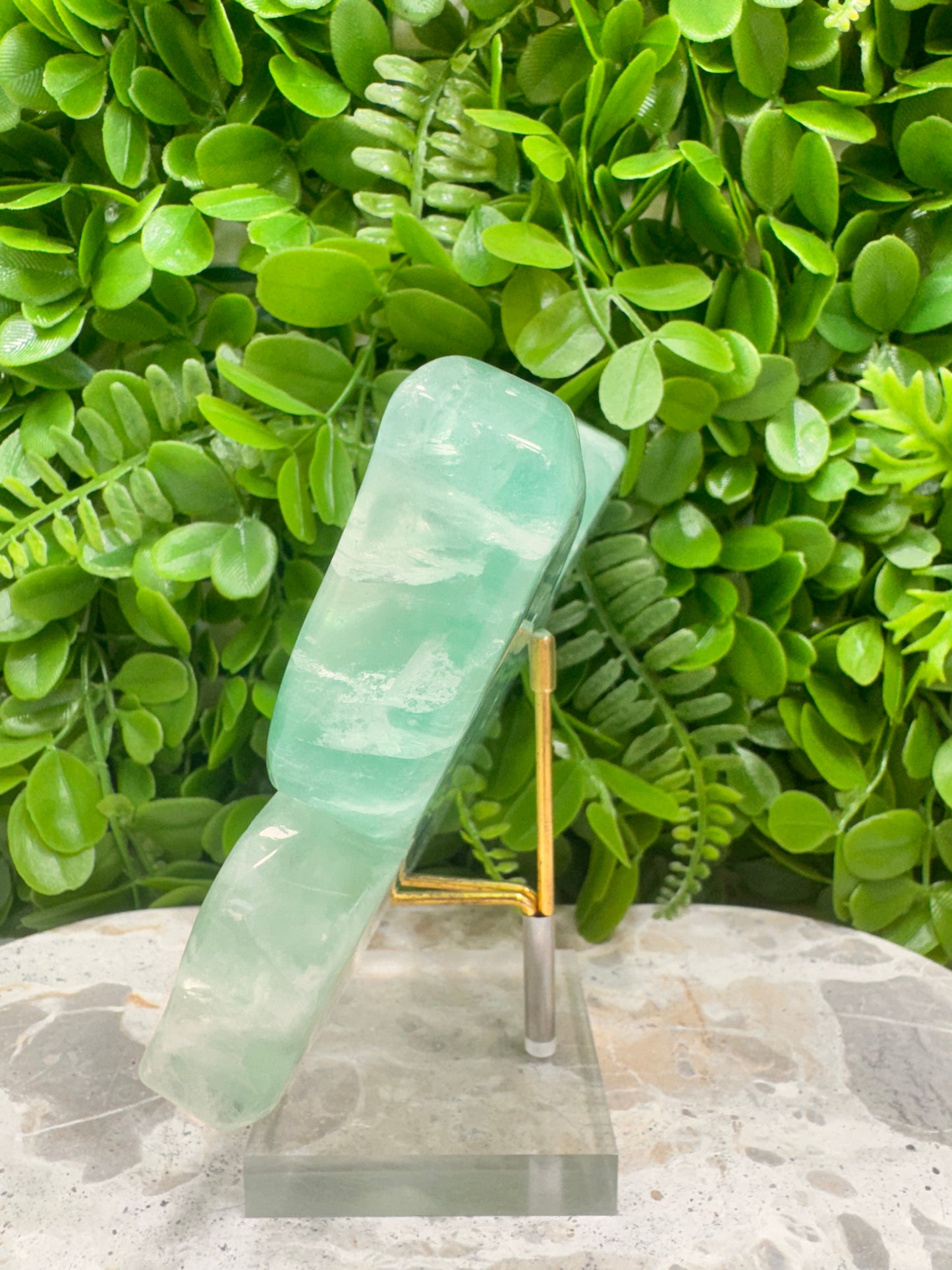 Green Fluorite Butterfly Dish 612g