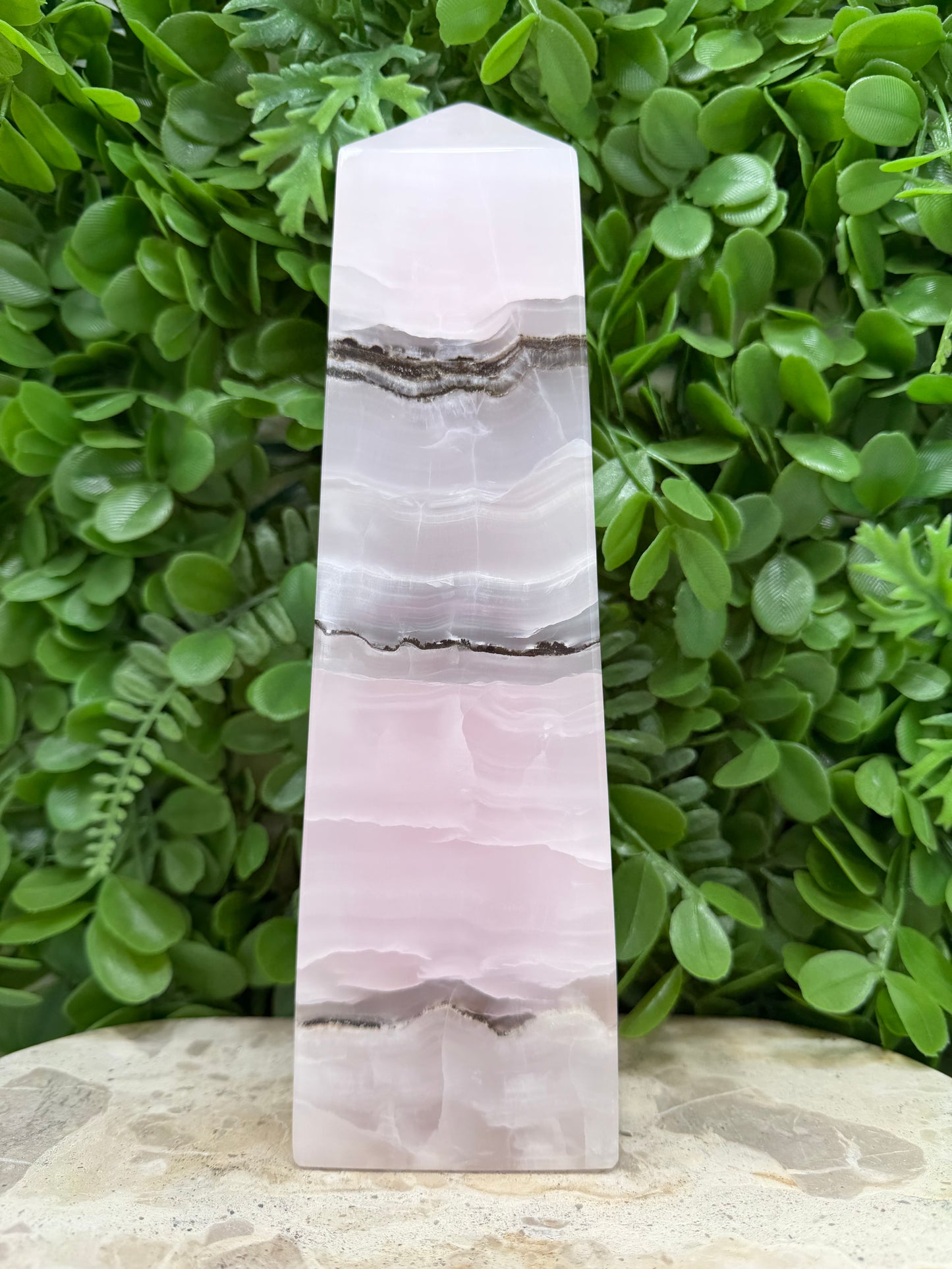 Smokey Pink Mangano Tower 2648g