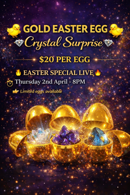 $20  Crystal Easter Egg Party Thursday 8pm