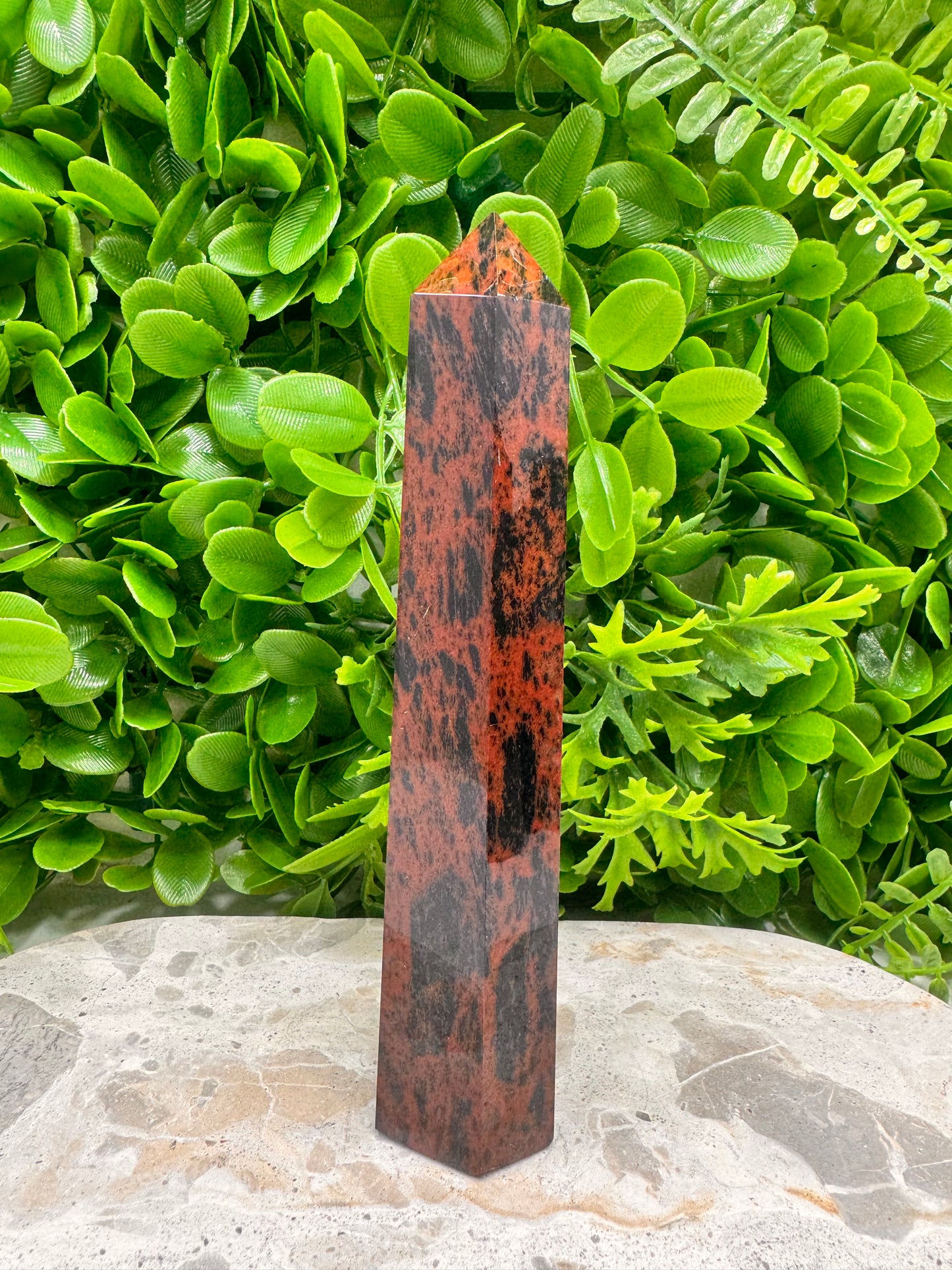 Mahogany Obsidian Tower 316g