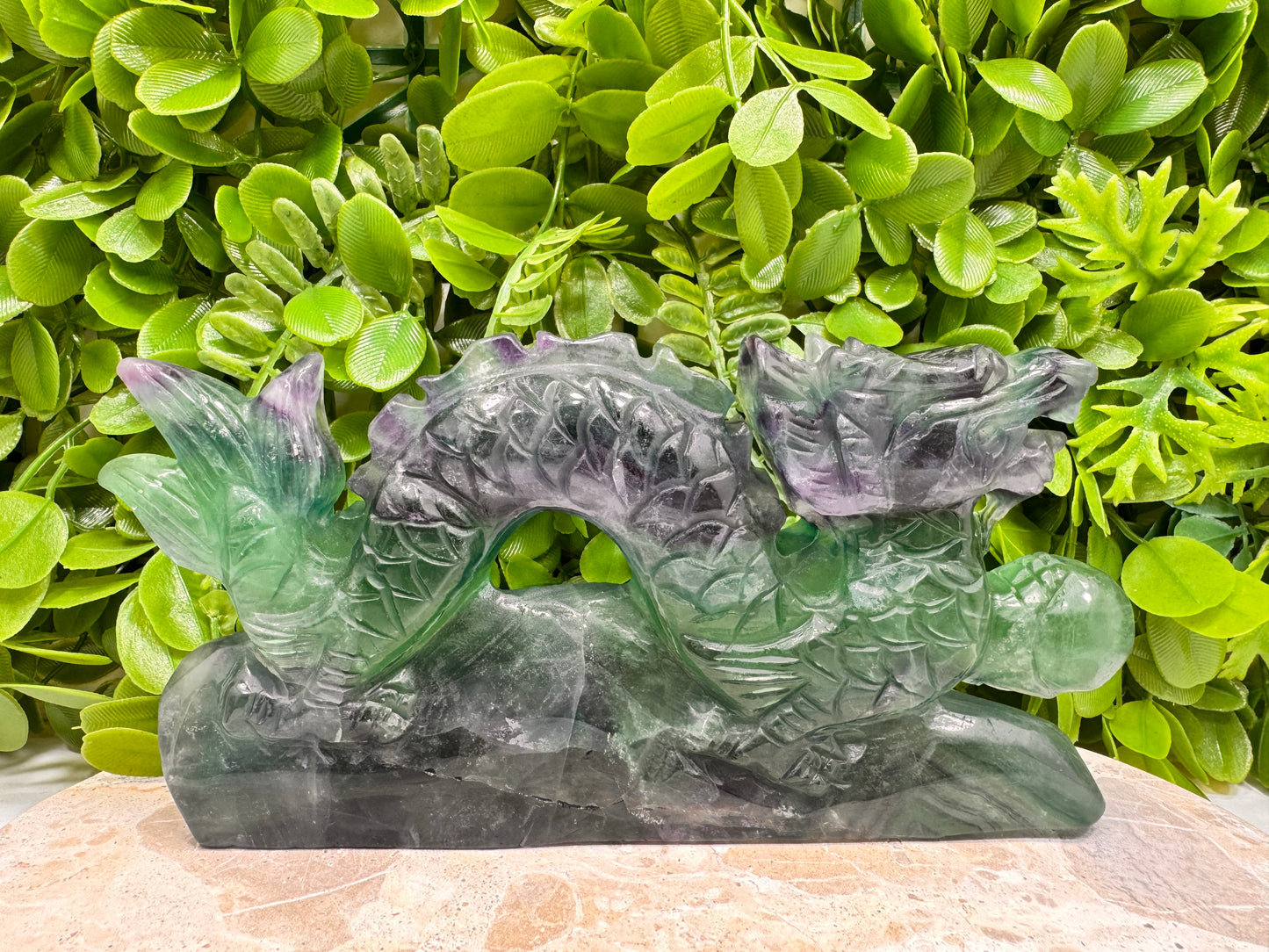 Fluorite Dragon 1126g