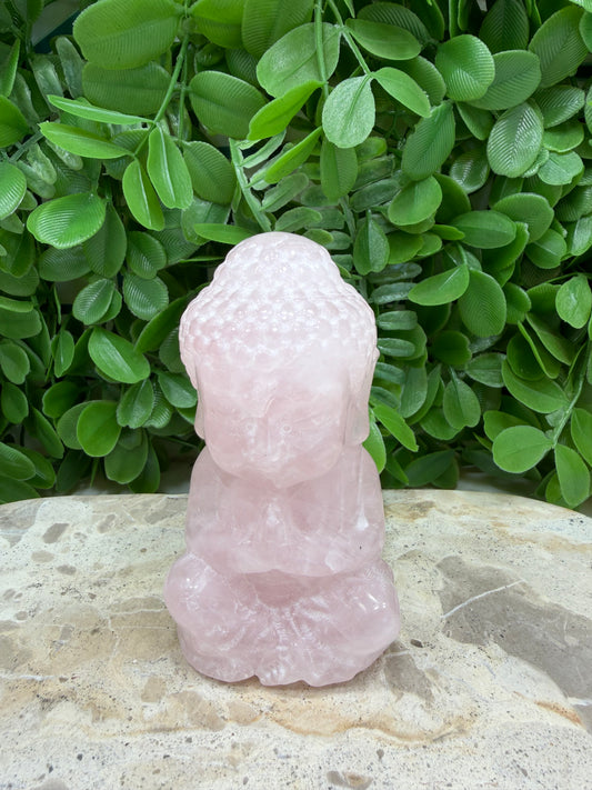 Rose Quartz Buddha | Love • Compassion • Healing