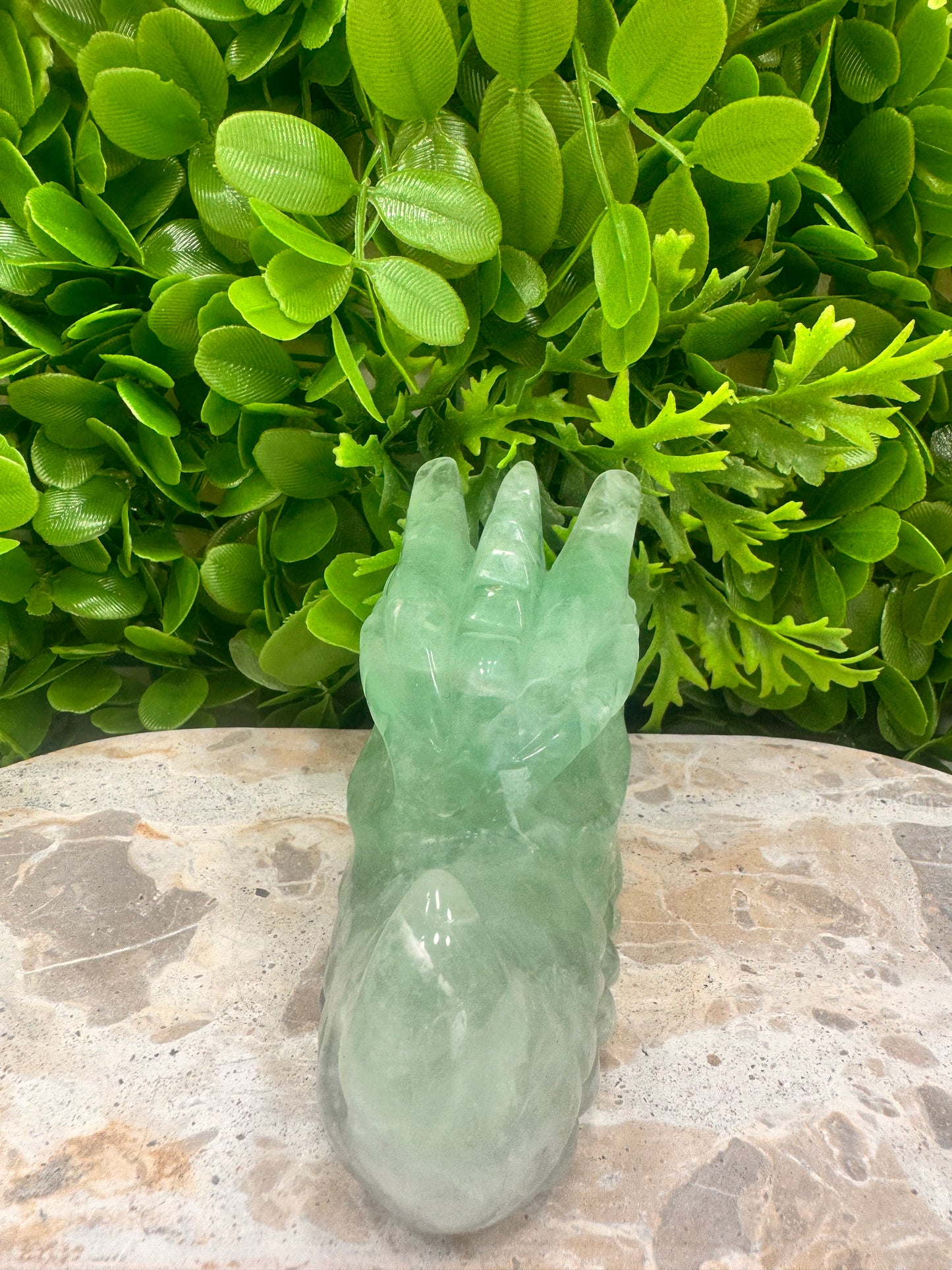 Green Fluorite Dragon 662g