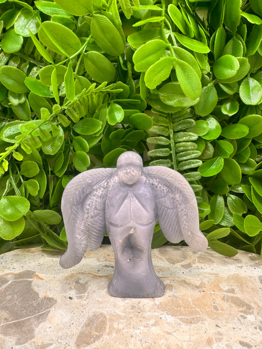 Druzy Agate Angel 124g