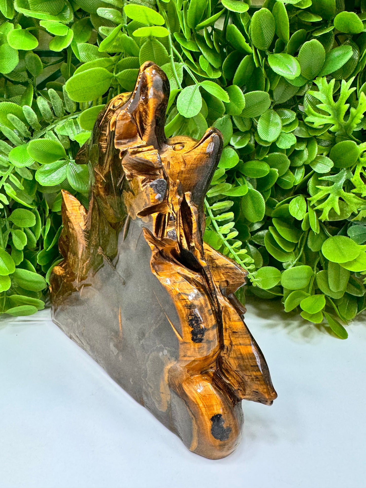 Tigers Eye Dolphin  1774g