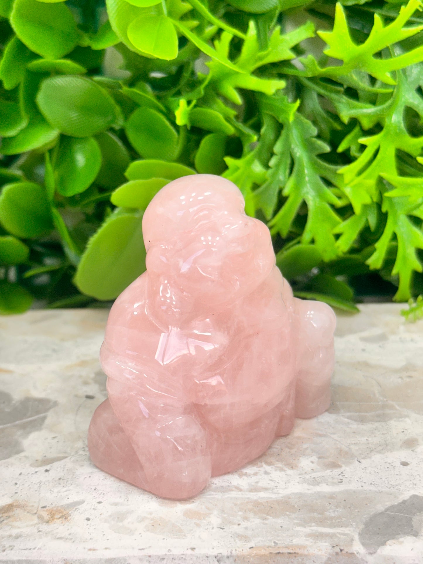Rose Quartz Buddha 186g
