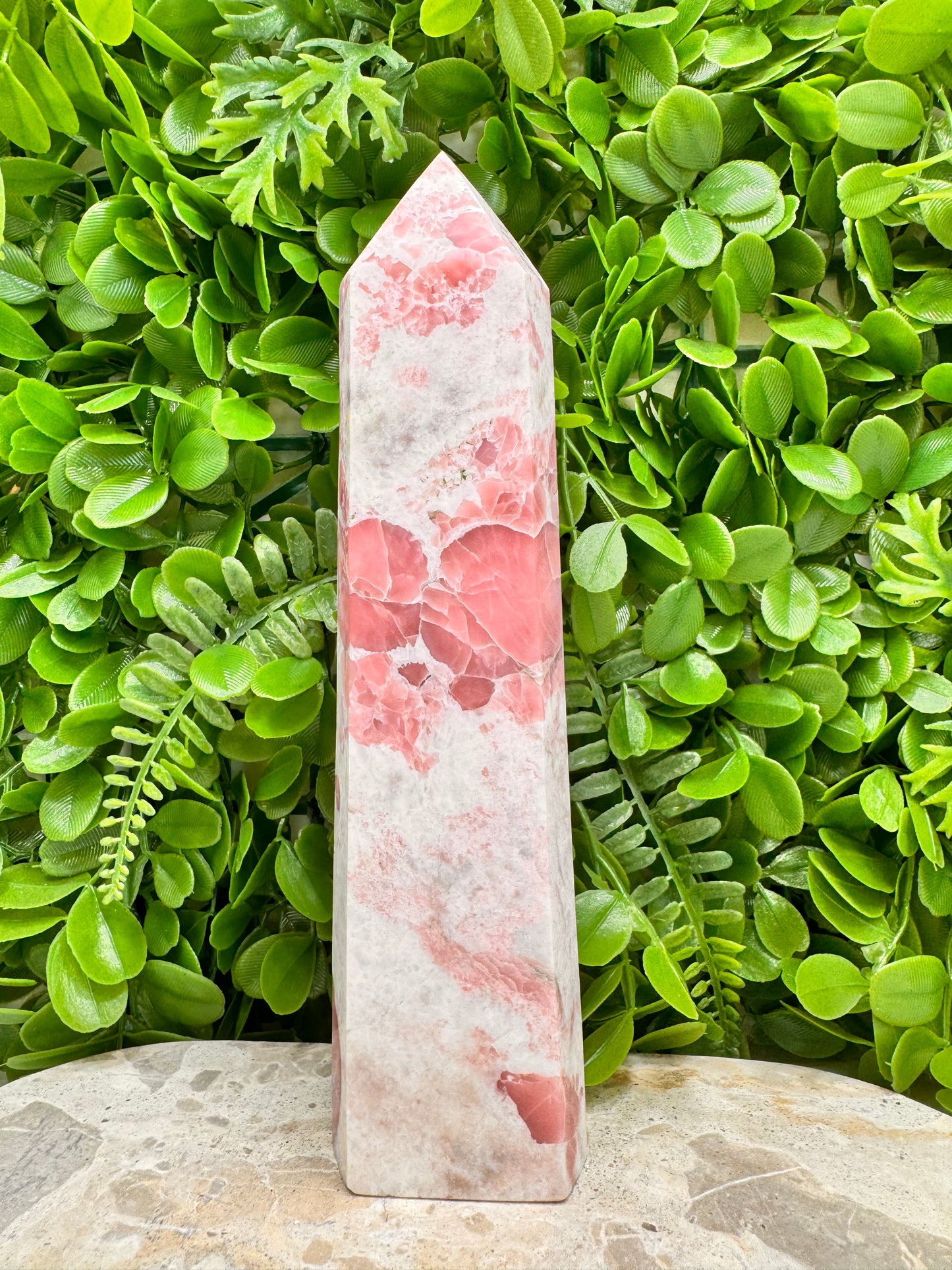Pink Opal Tower 786g