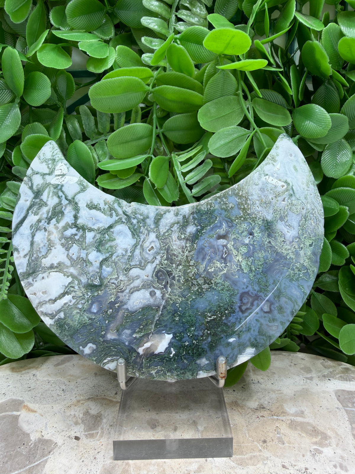 Moss Agate Moon | Growth • Abundance • Grounding