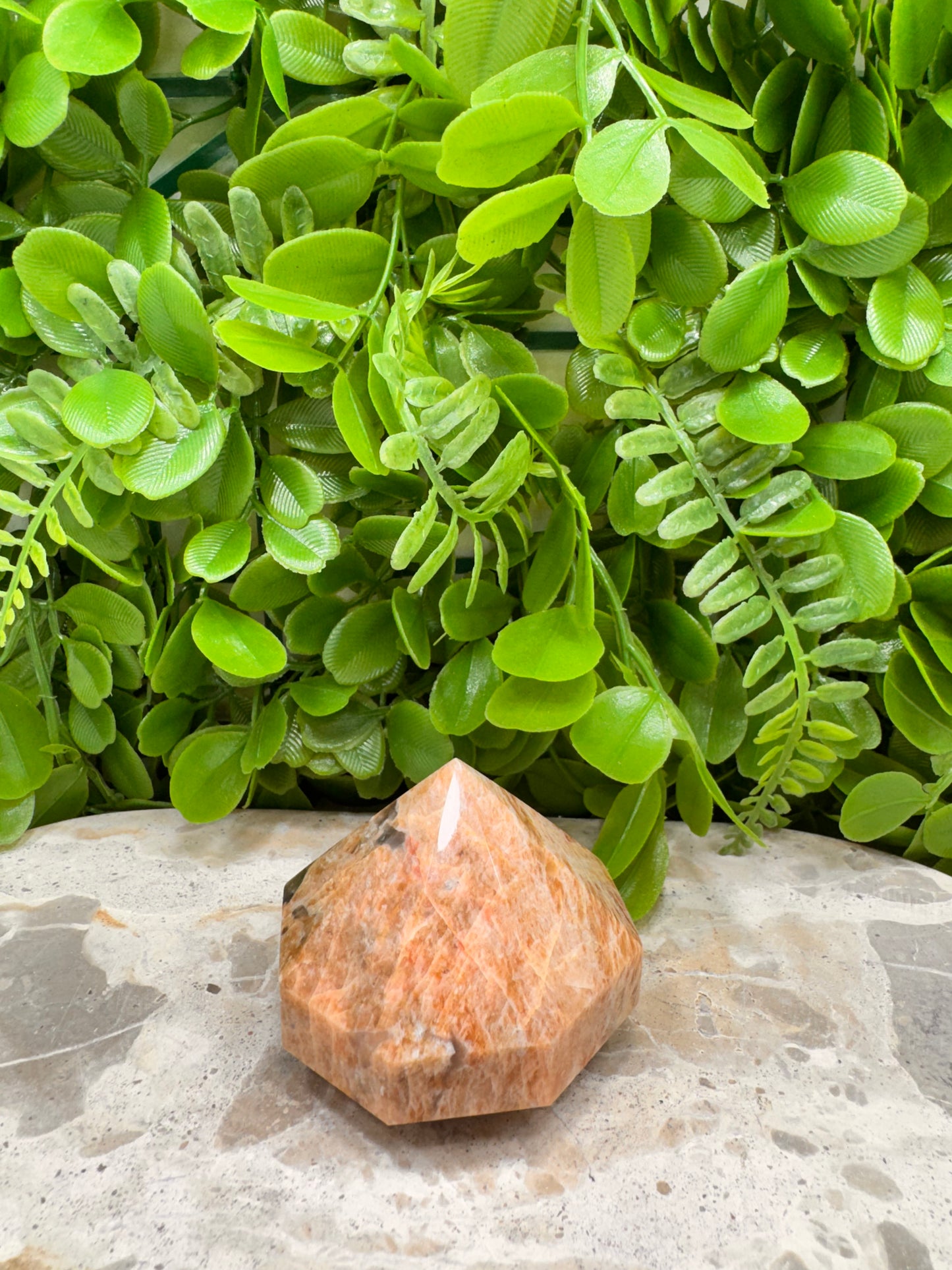 Peach Moonstone Diamond 214g