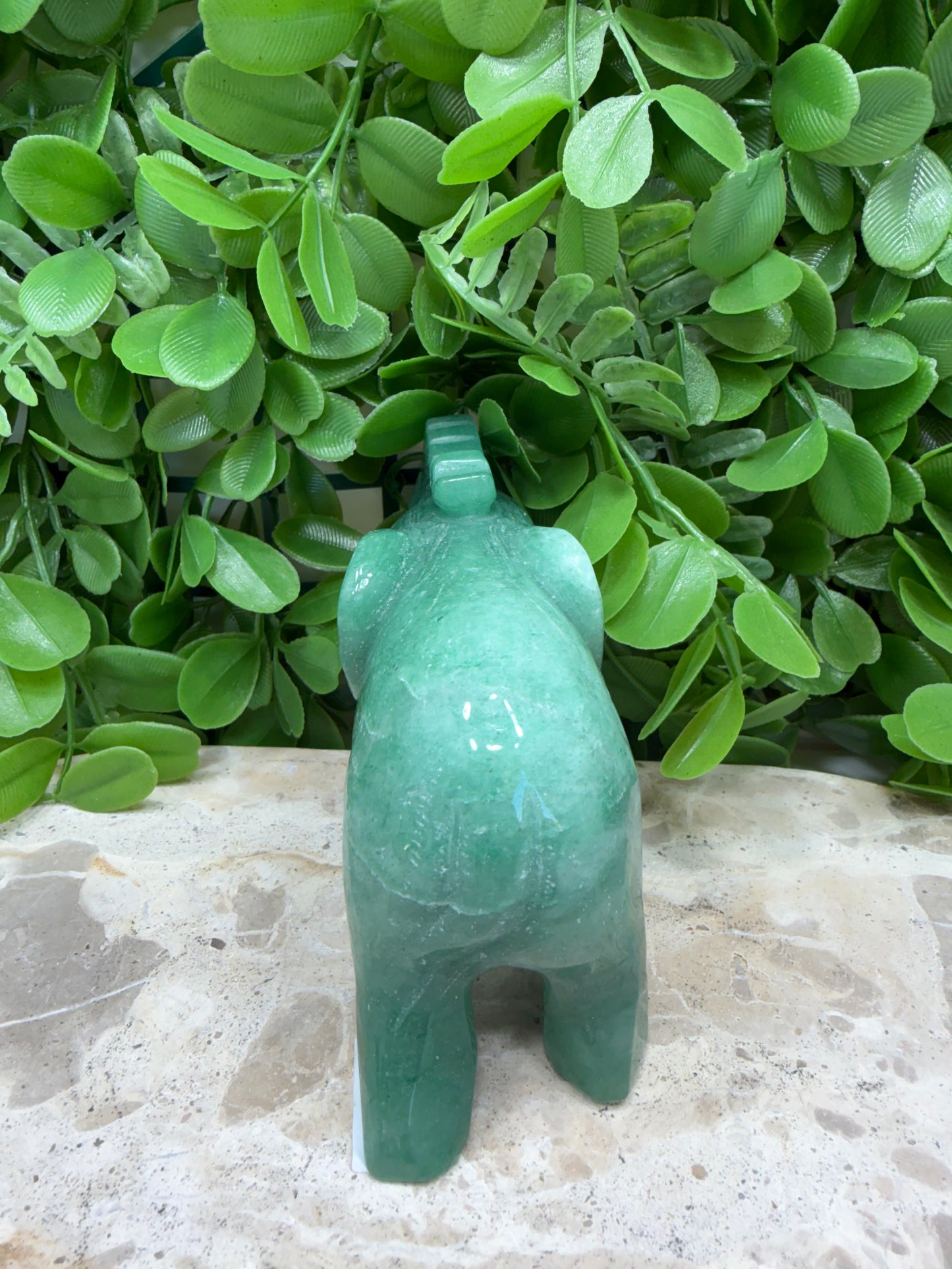 Green Aventurine Elephant 455g