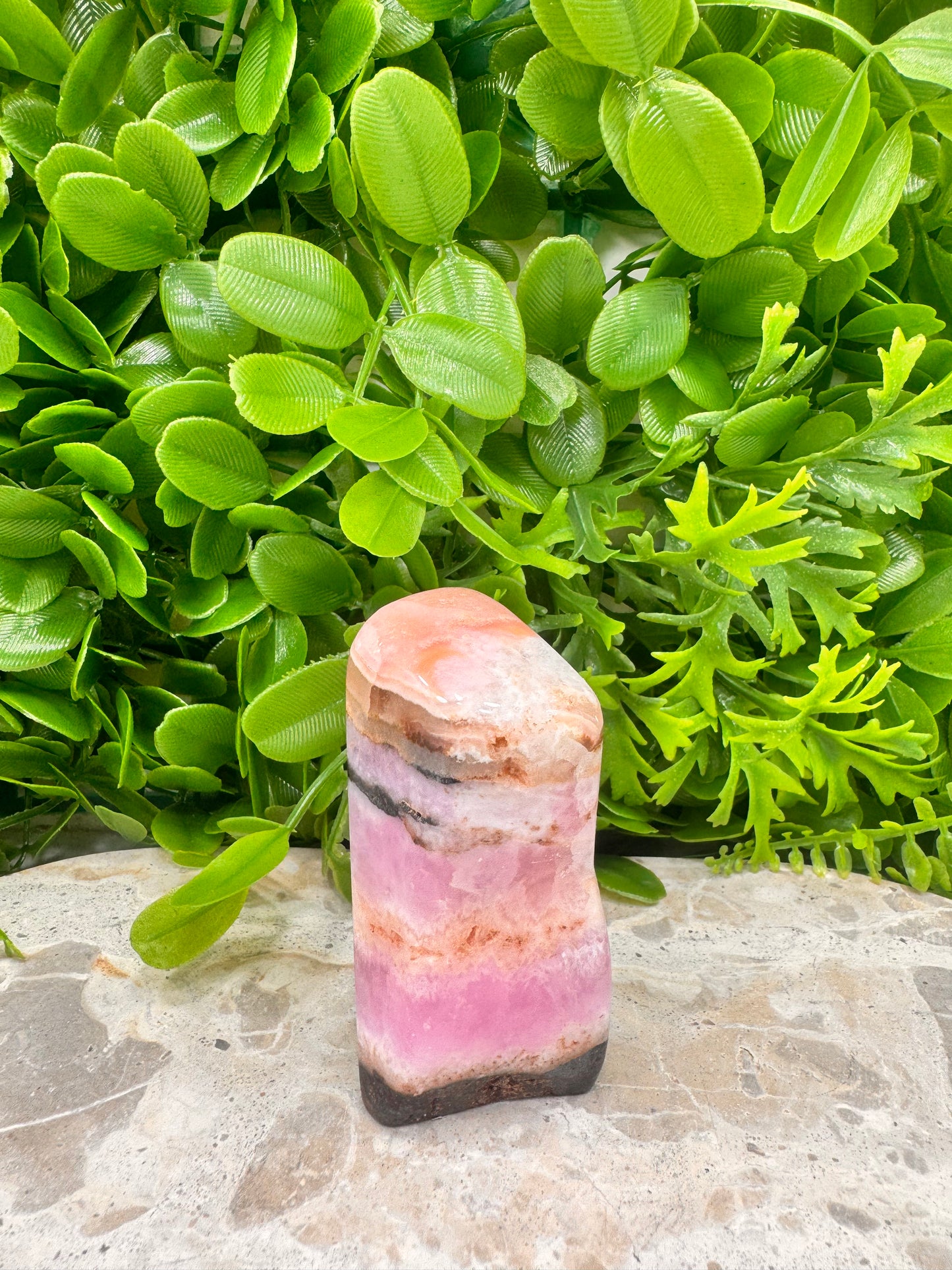 Pink Aragonite Freeform 160g